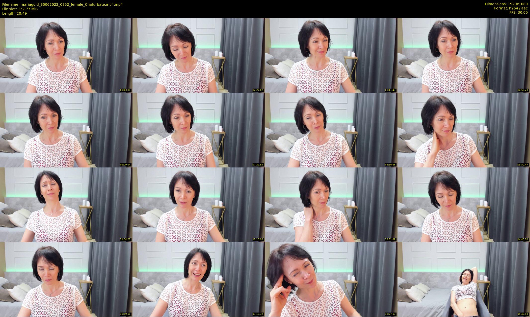 mariagold — 21 minute Chaturbate female cam show recording, 1080p, Jun 30, 2022