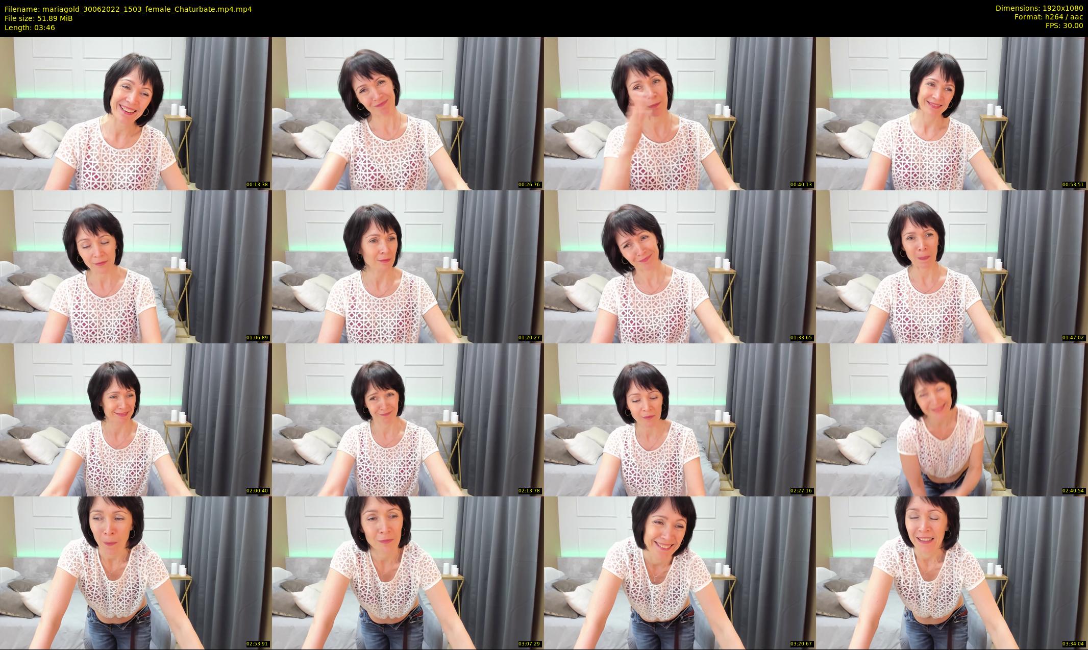 mariagold — 4 minute Chaturbate female cam show recording, 1080p, Jun 30, 2022
