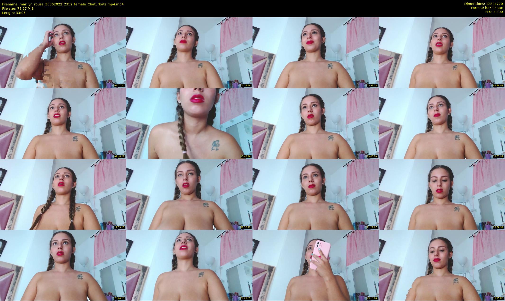 marilyn_rouse — 34 minute Chaturbate female cam show recording, 720p, Jun 30, 2022