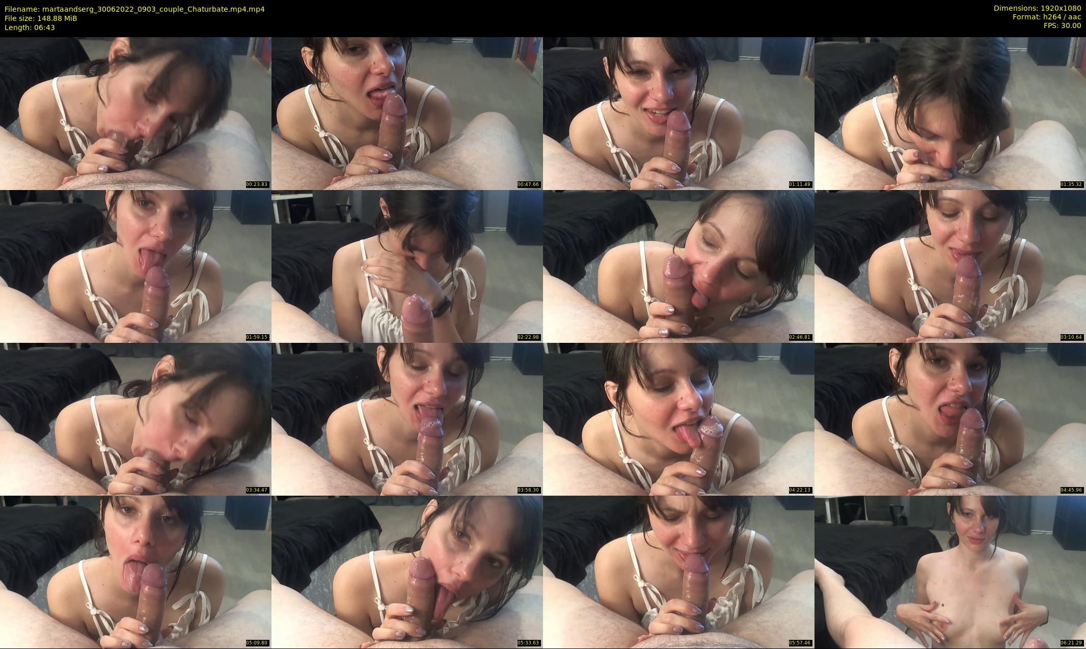 martaandserg — 7 minute Chaturbate female cam show recording, 1080p, Jun 30, 2022
