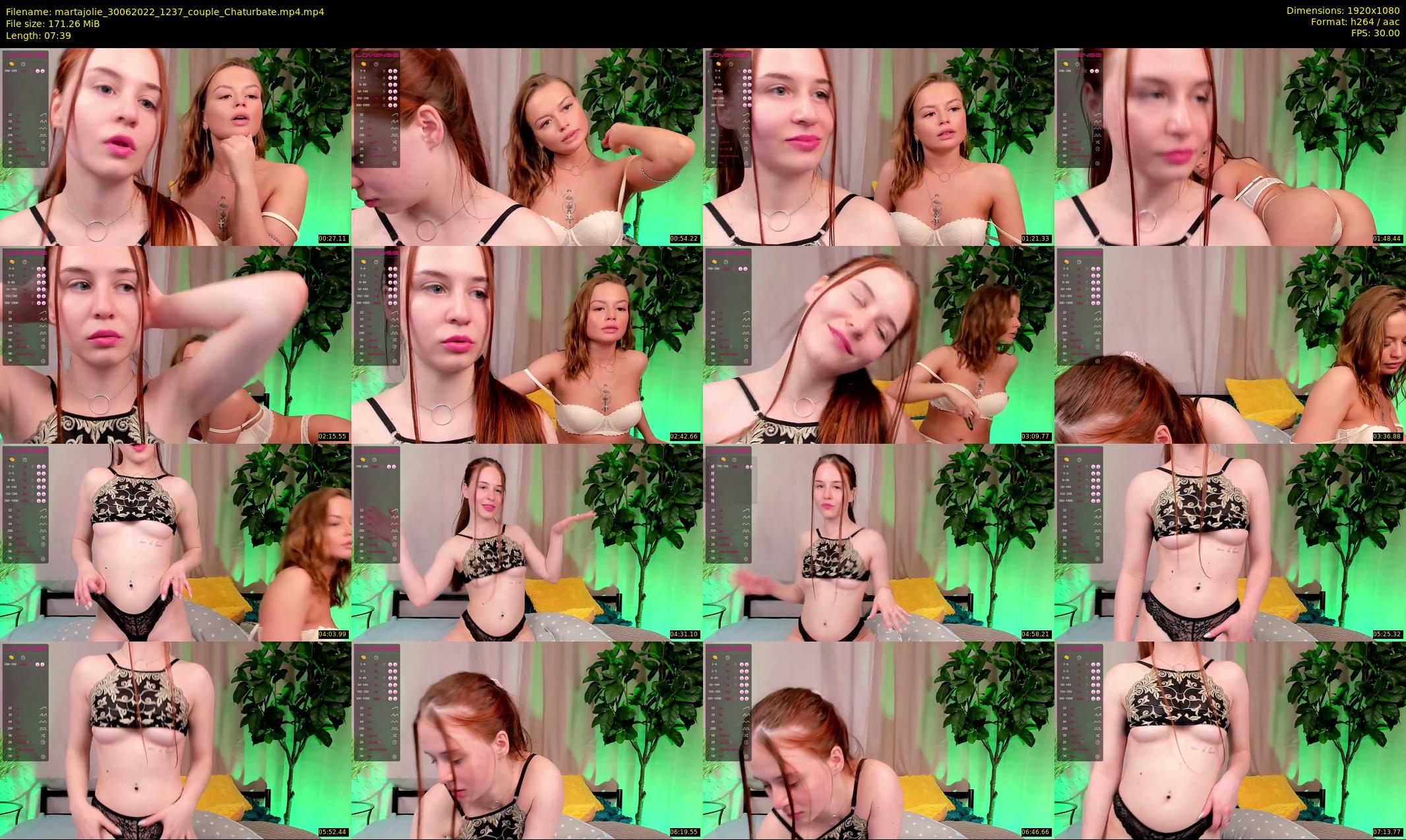 martajolie — 8 minute Chaturbate female cam show recording, 1080p, Jun 30, 2022