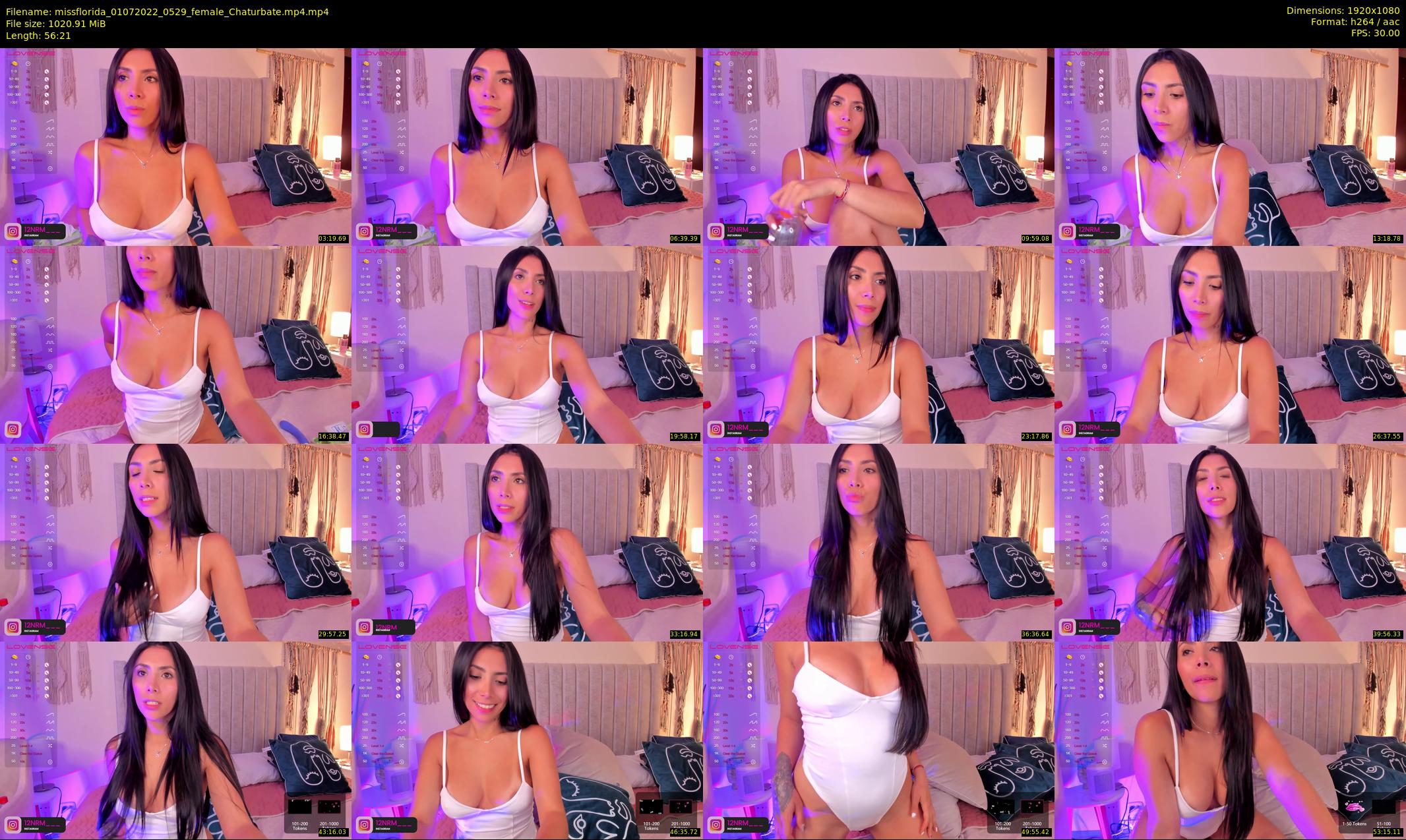 missflorida — 57 minute Chaturbate female cam show recording, 1080p, Jul 1, 2022