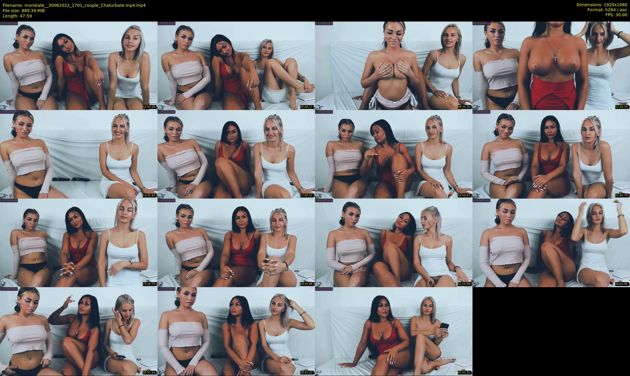 monikate_ — 48 minute Chaturbate couple cam show recording, 1080p, Jun 30, 2022