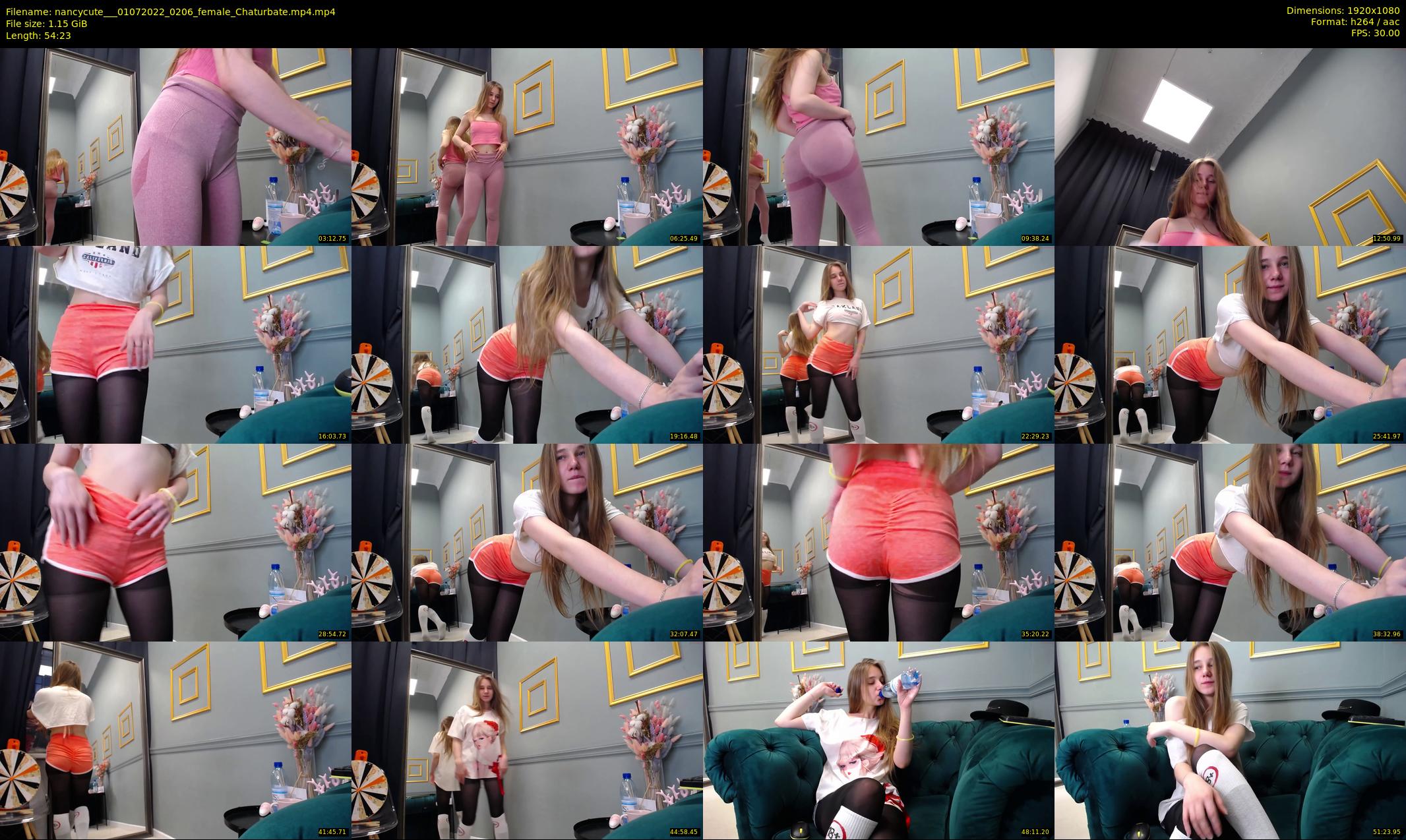 nancycute__ — 55 minute Chaturbate female cam show recording, 1080p, Jul 1, 2022