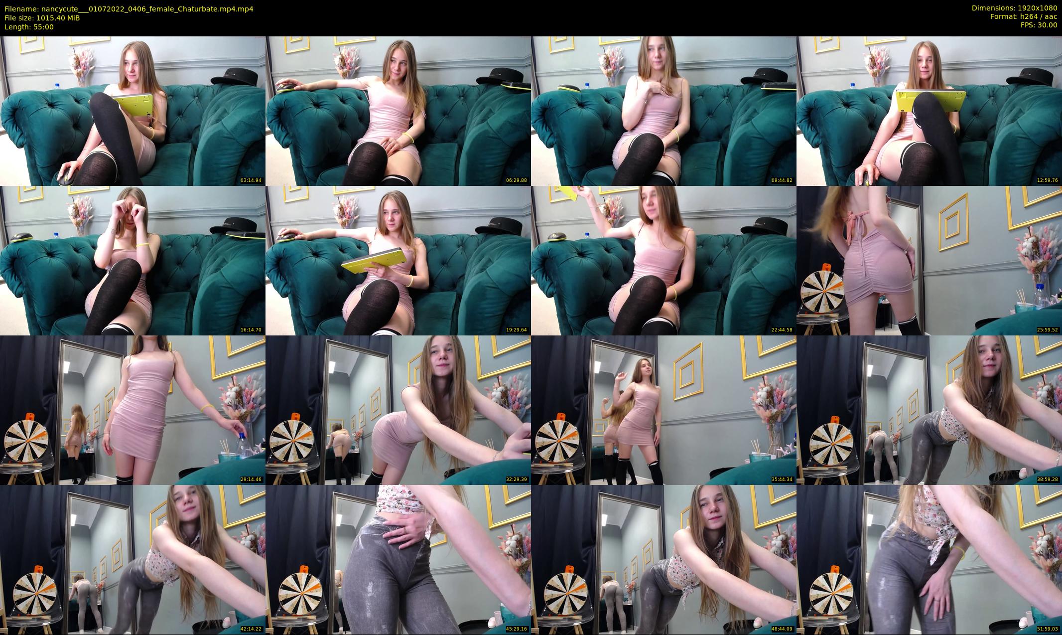 nancycute__ — 55 minute Chaturbate female cam show recording, 1080p, Jul 1, 2022