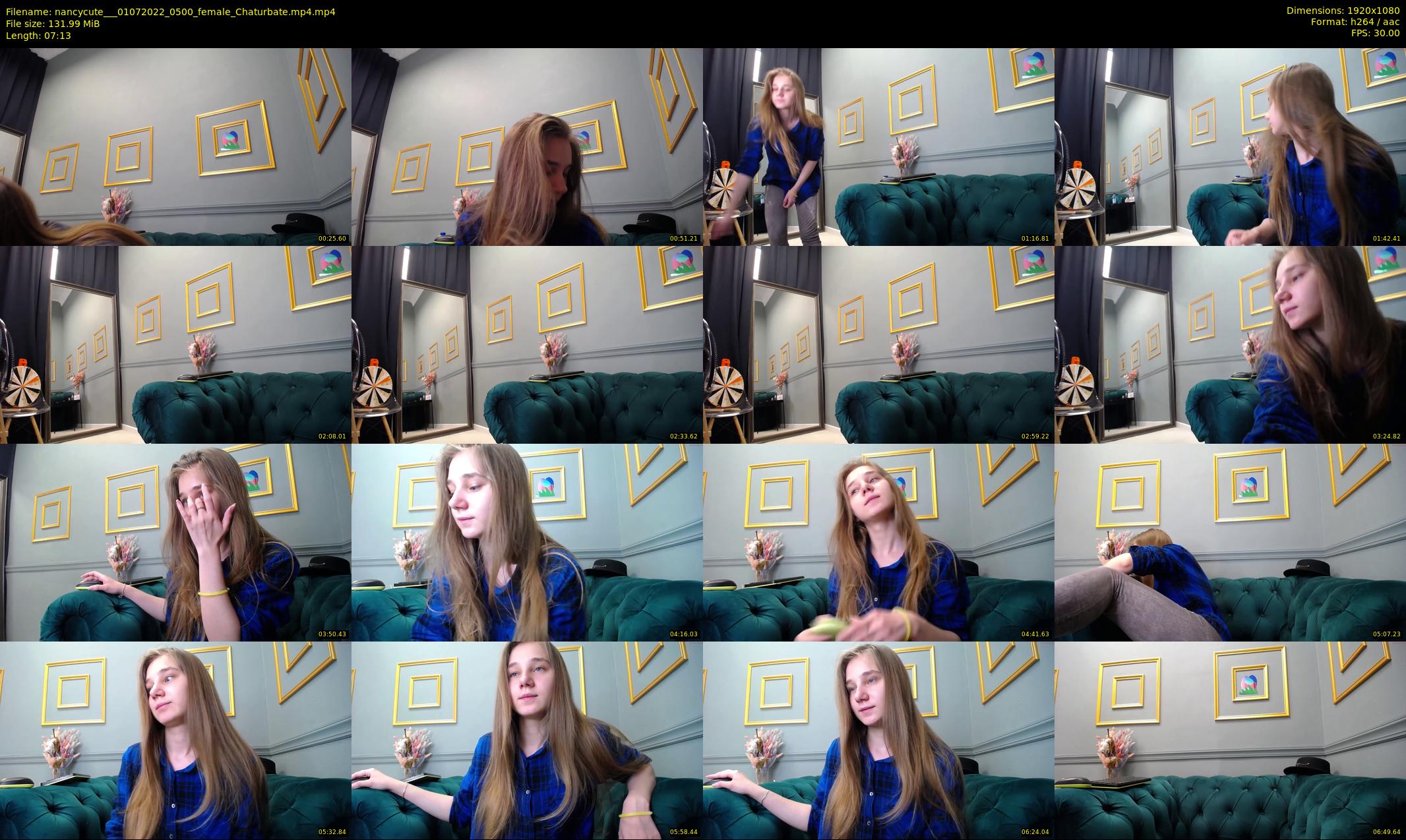 nancycute__ — 8 minute Chaturbate female cam show recording, 1080p, Jul 1, 2022