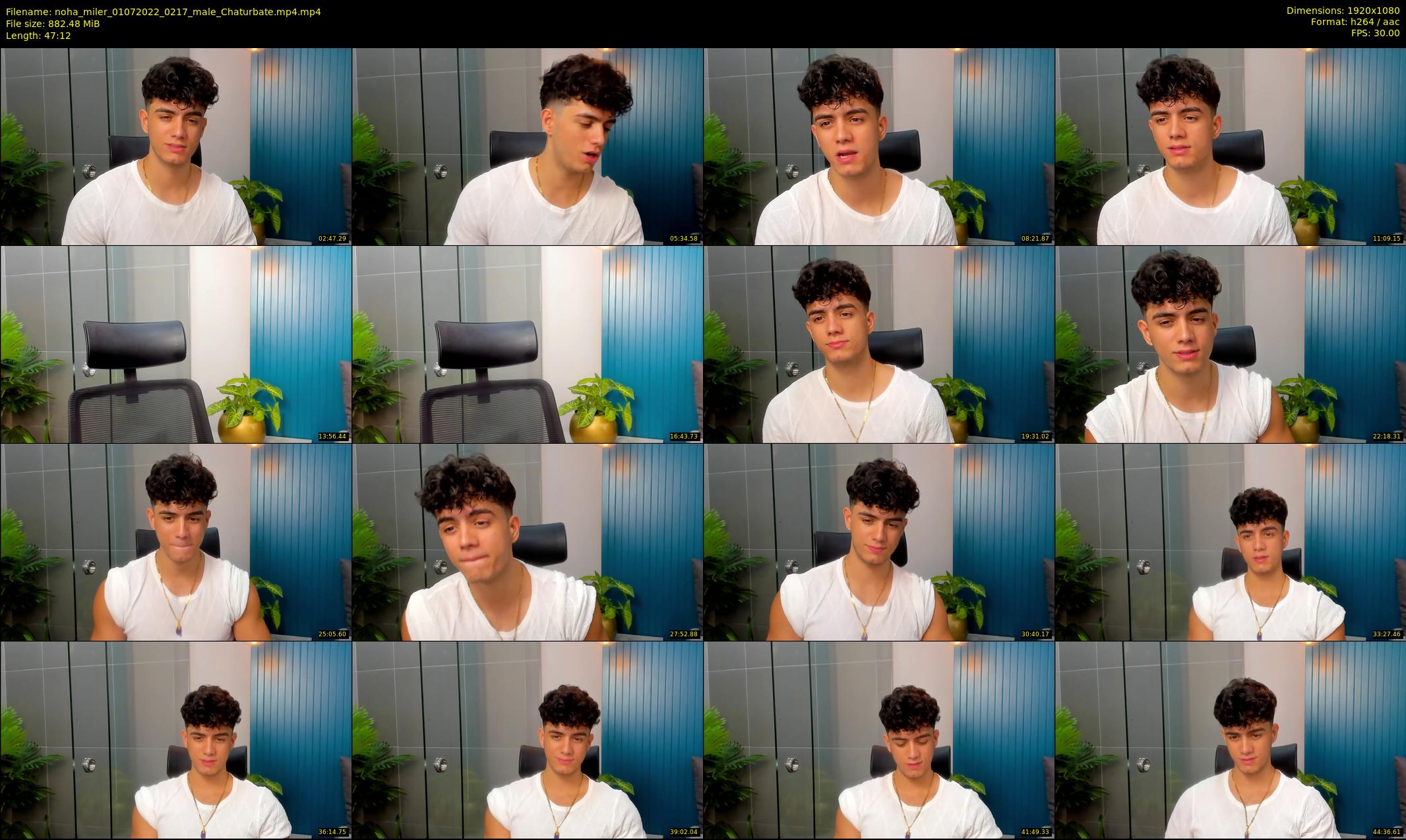 noha_miler — 48 minute Chaturbate male cam show recording, 1080p, Jul 1, 2022