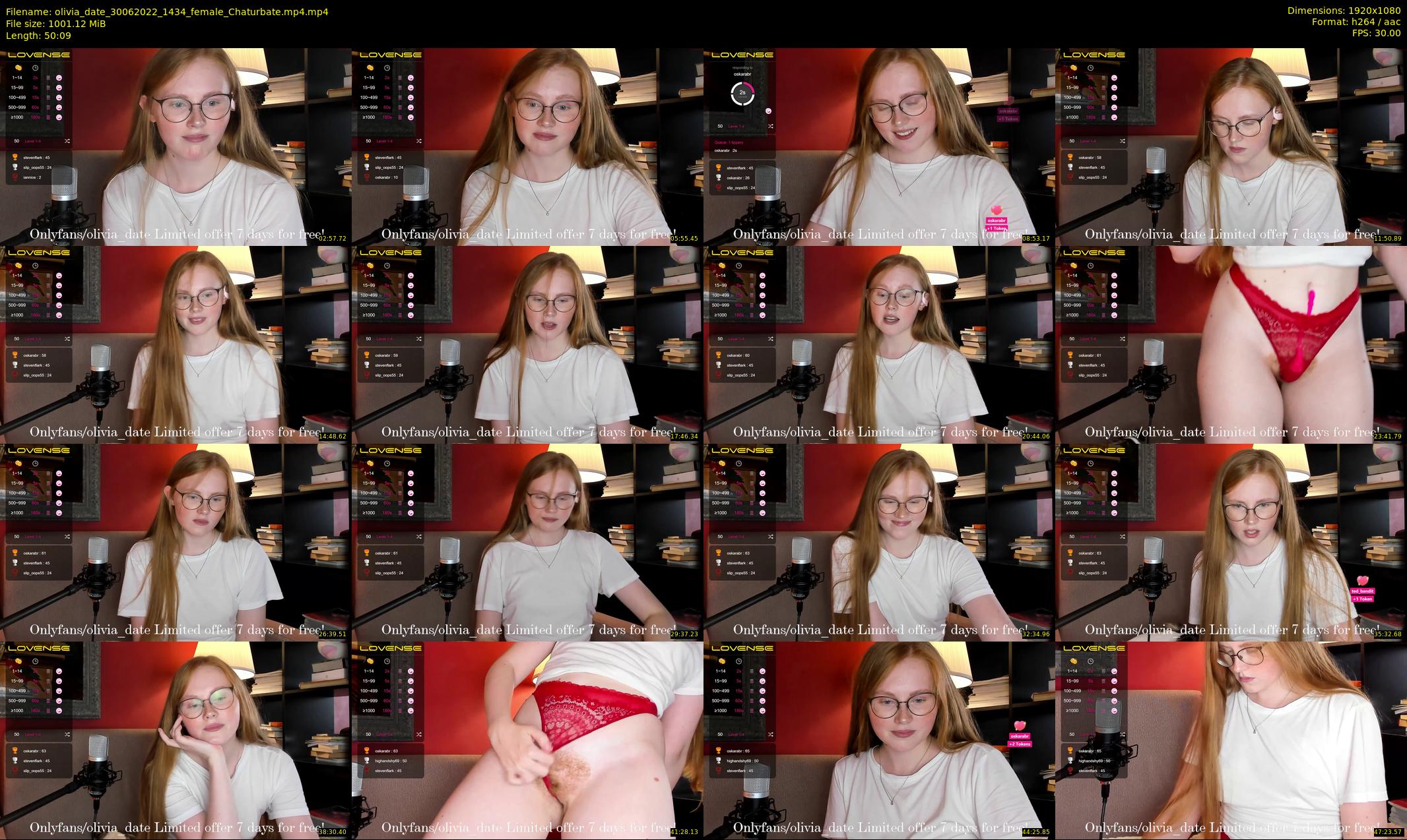 olivia_date — 51 minute Chaturbate female cam show recording, 1080p, Jun 30, 2022