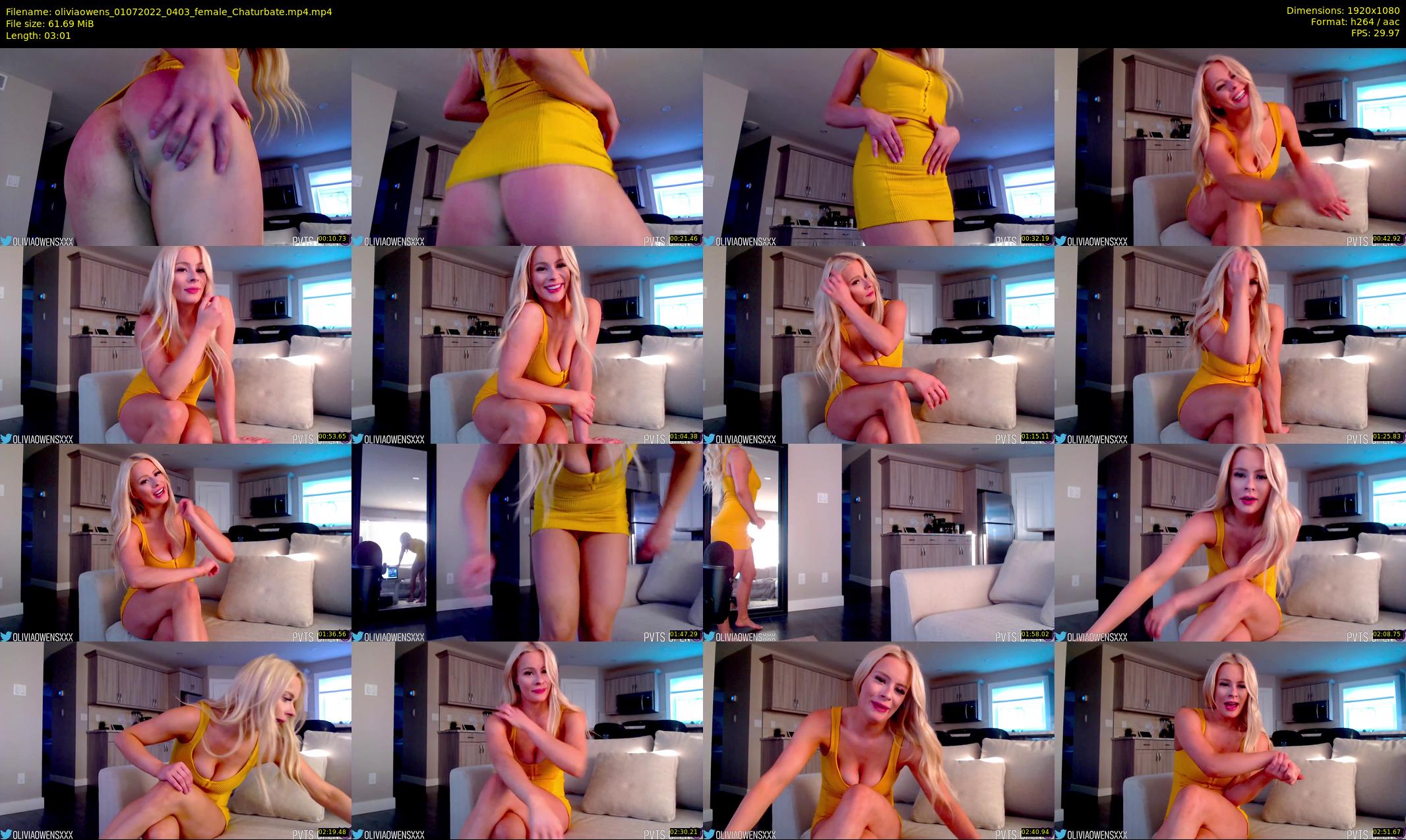 oliviaowens — 4 minute Chaturbate female cam show recording, 1080p, Jul 1, 2022