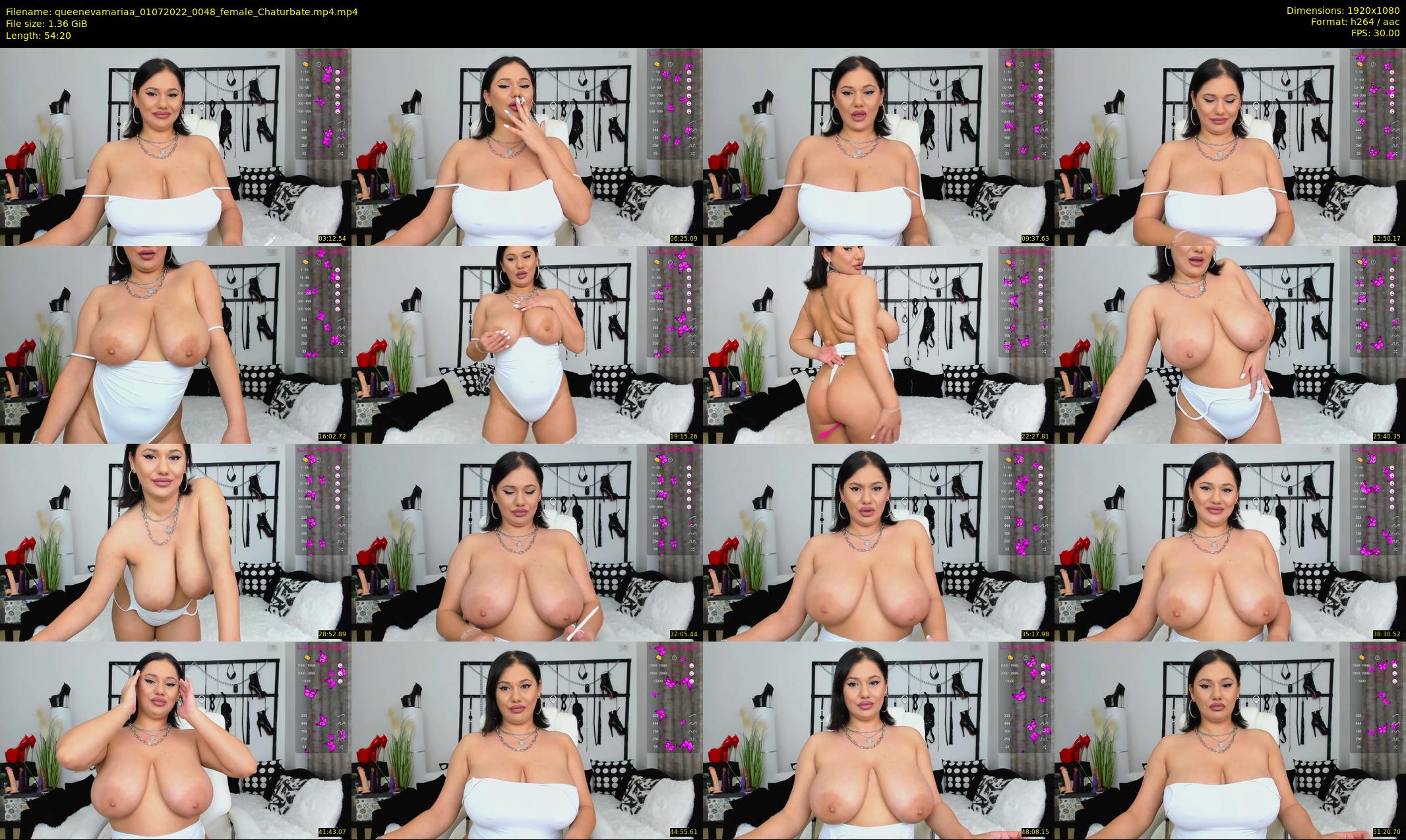 queenevamariaa — 55 minute Chaturbate female cam show recording, 1080p, Jul 1, 2022