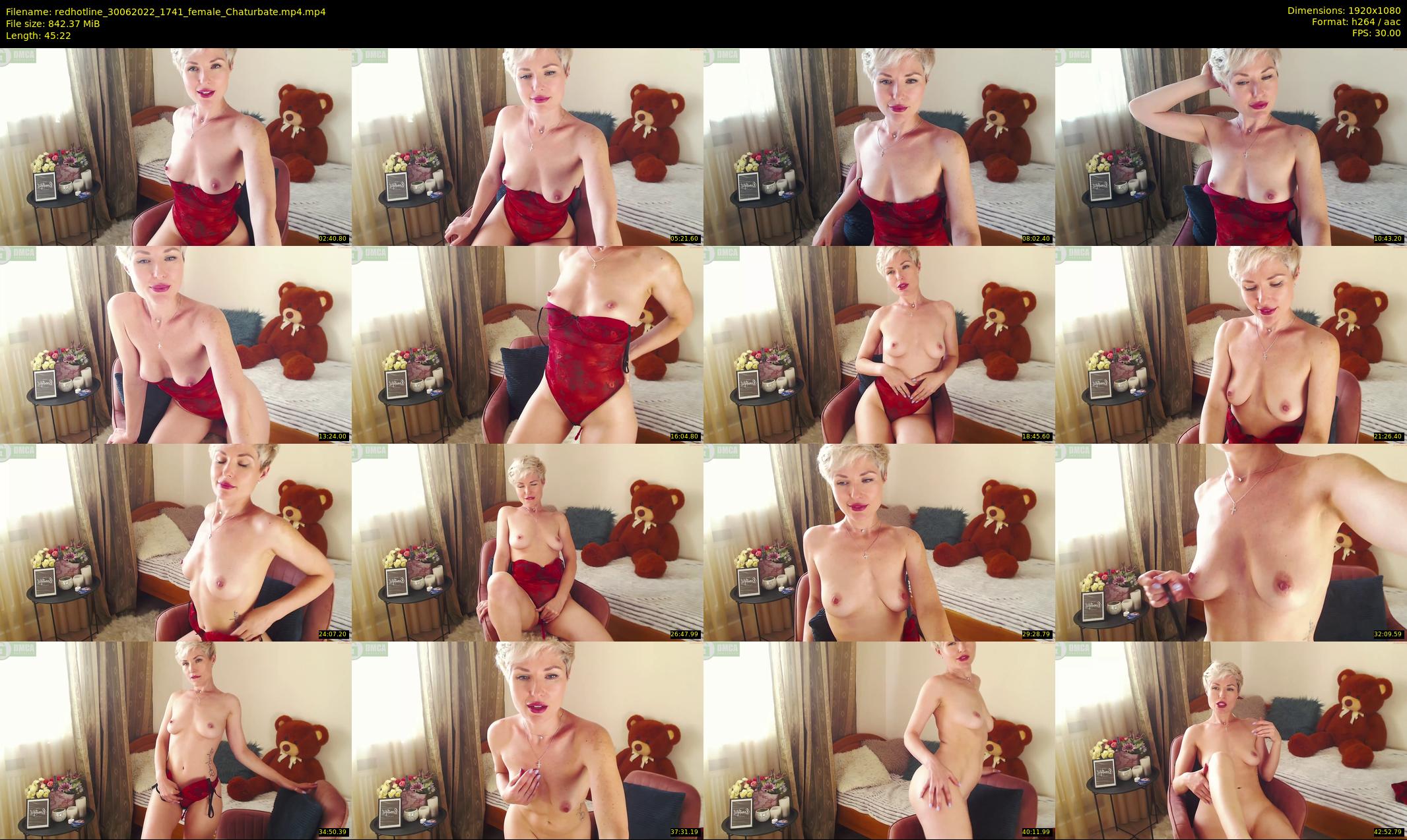 redhotline — 46 minute Chaturbate female cam show recording, 1080p, Jun 30, 2022