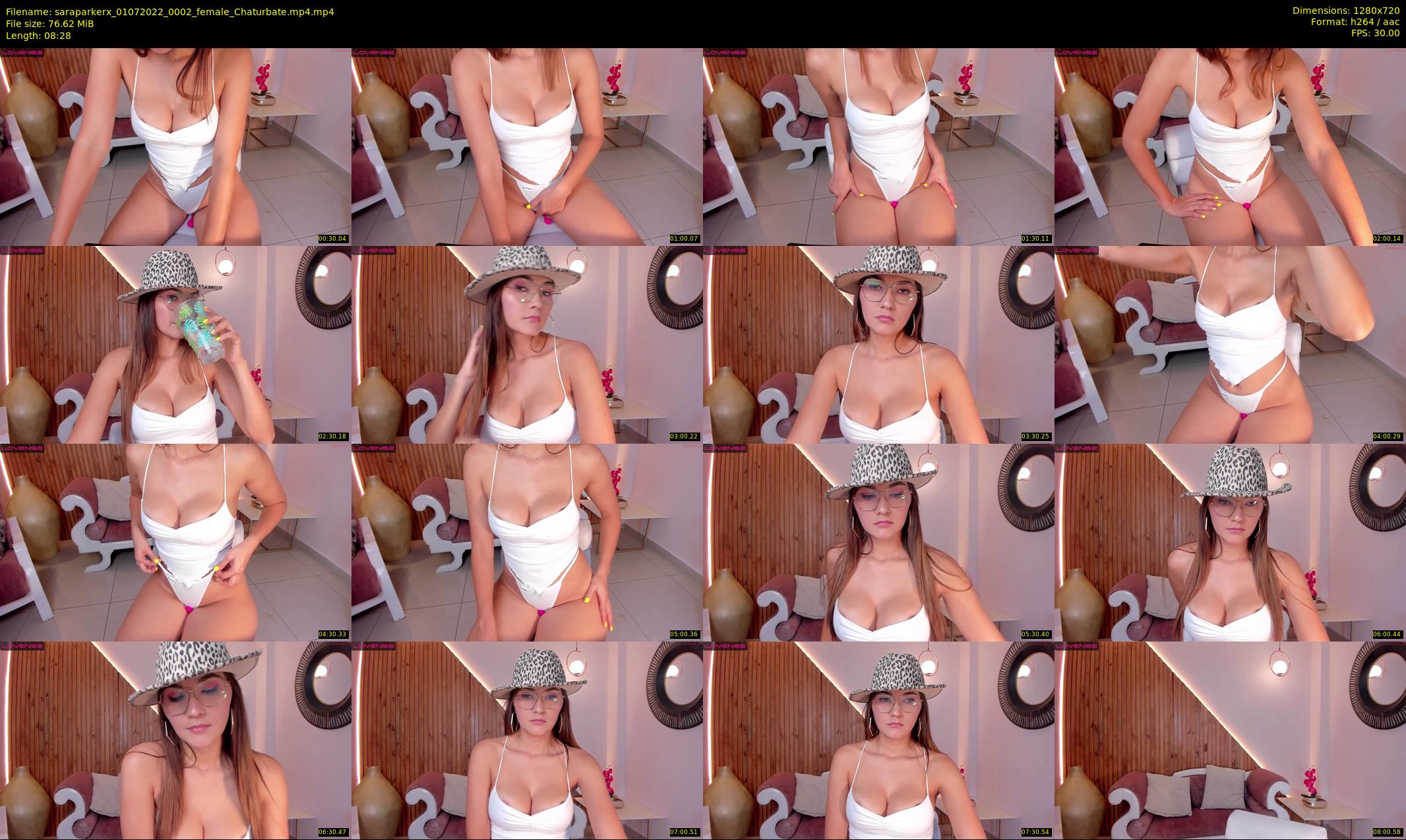 saraparkerx — 9 minute Chaturbate female cam show recording, 720p, Jul 1, 2022