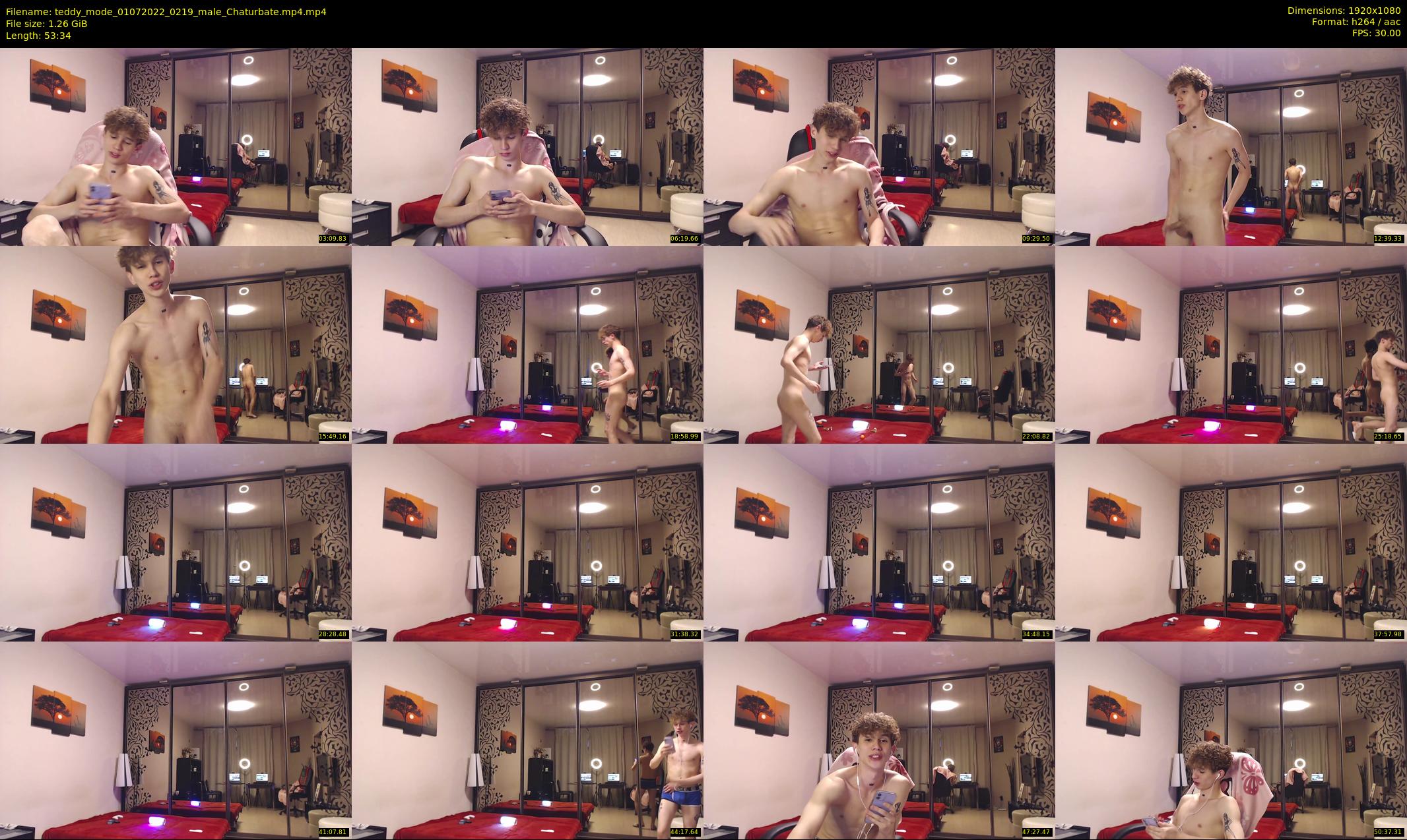 teddy_mode — 54 minute Chaturbate couple cam show recording, 1080p, Jul 1, 2022