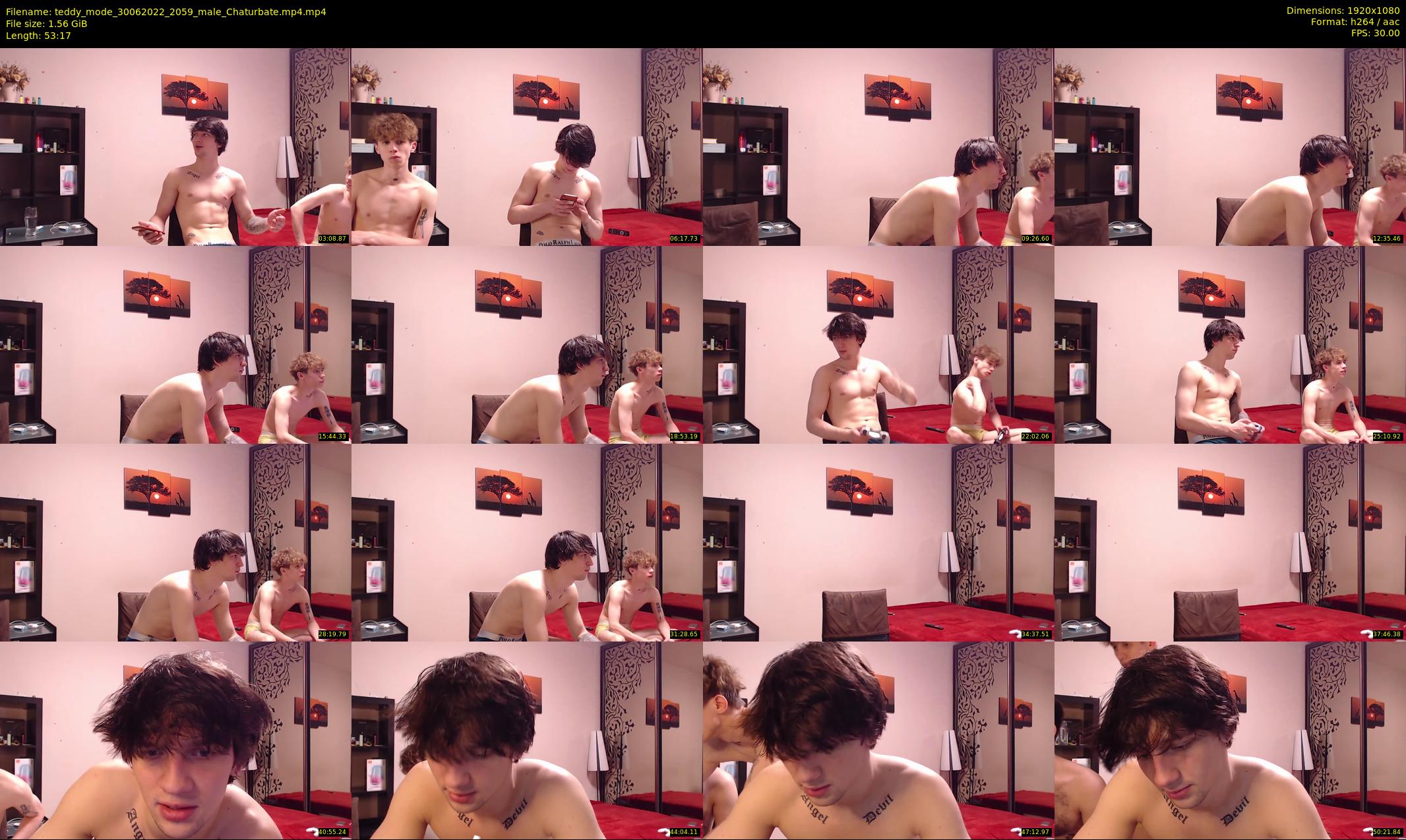 teddy_mode — 54 minute Chaturbate couple cam show recording, 1080p, Jun 30, 2022