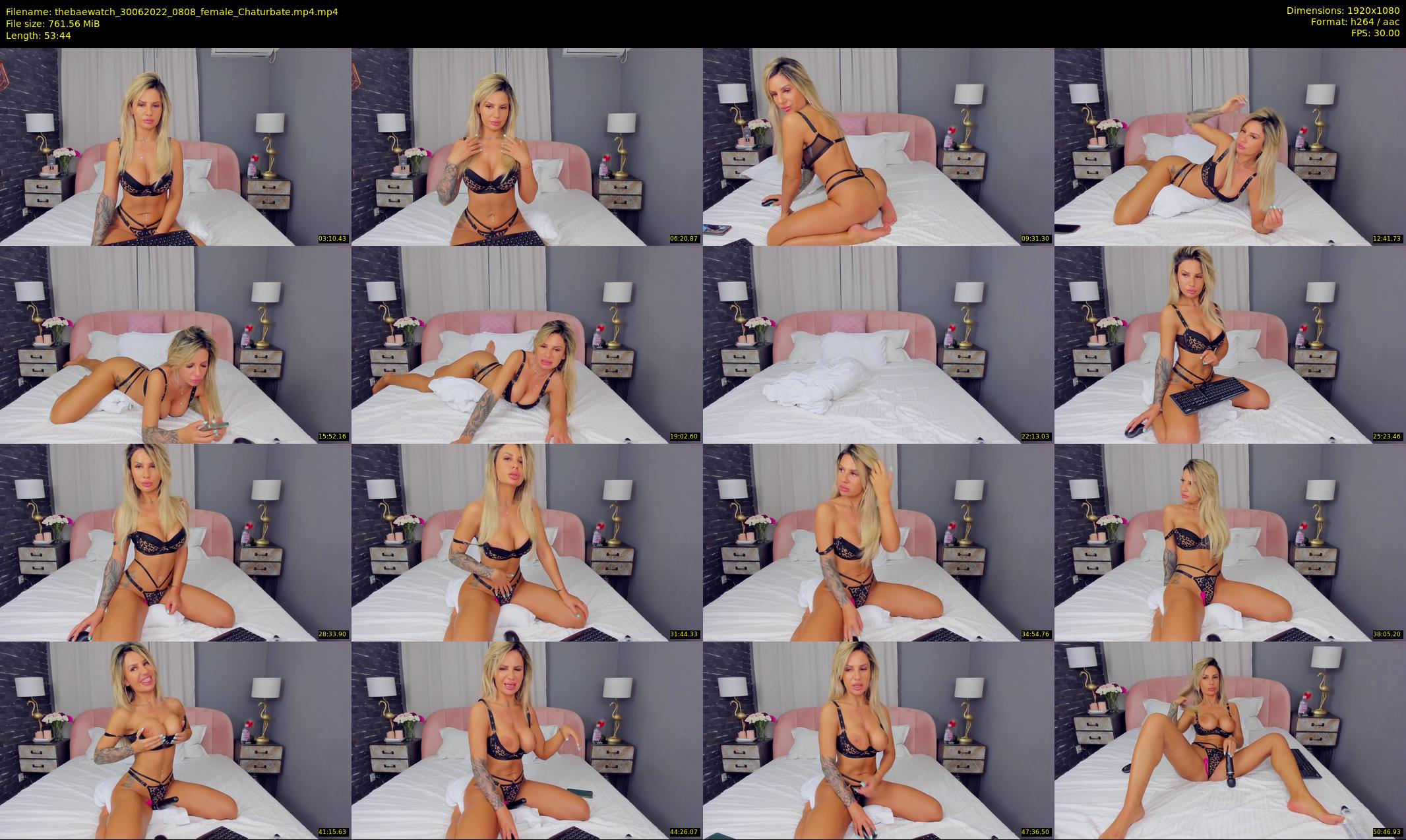 thebaewatch — 54 minute Chaturbate female cam show recording, 1080p, Jun 30, 2022