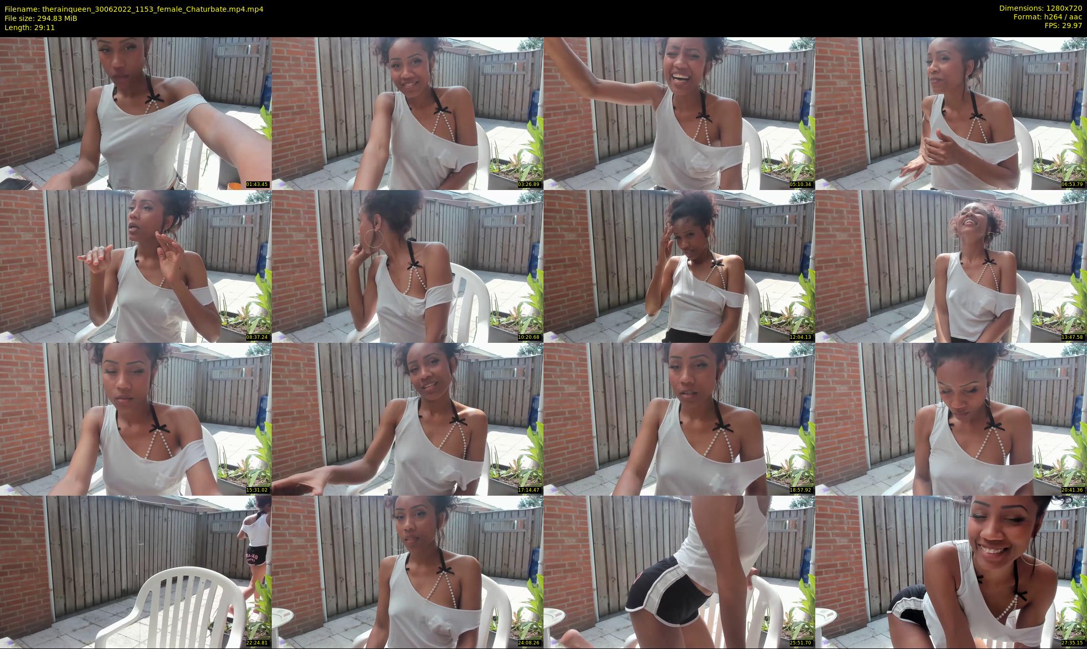 therainqueen — 30 minute Chaturbate female cam show recording, 720p, Jun 30, 2022