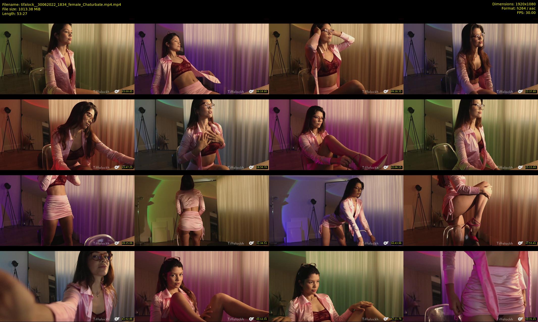 tifalock_ — 54 minute Chaturbate female cam show recording, 1080p, Jun 30, 2022