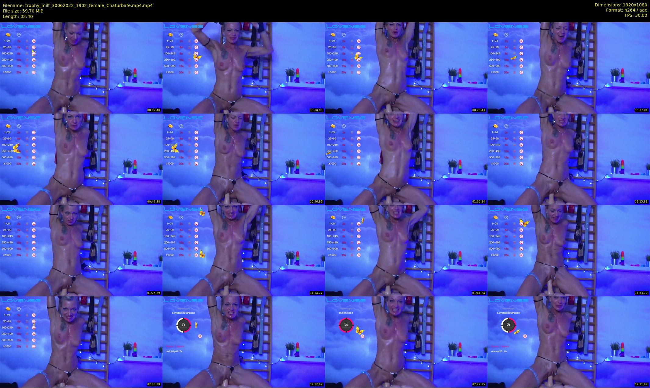 trophy_milf — 3 minute Chaturbate female cam show recording, 1080p, Jun 30, 2022