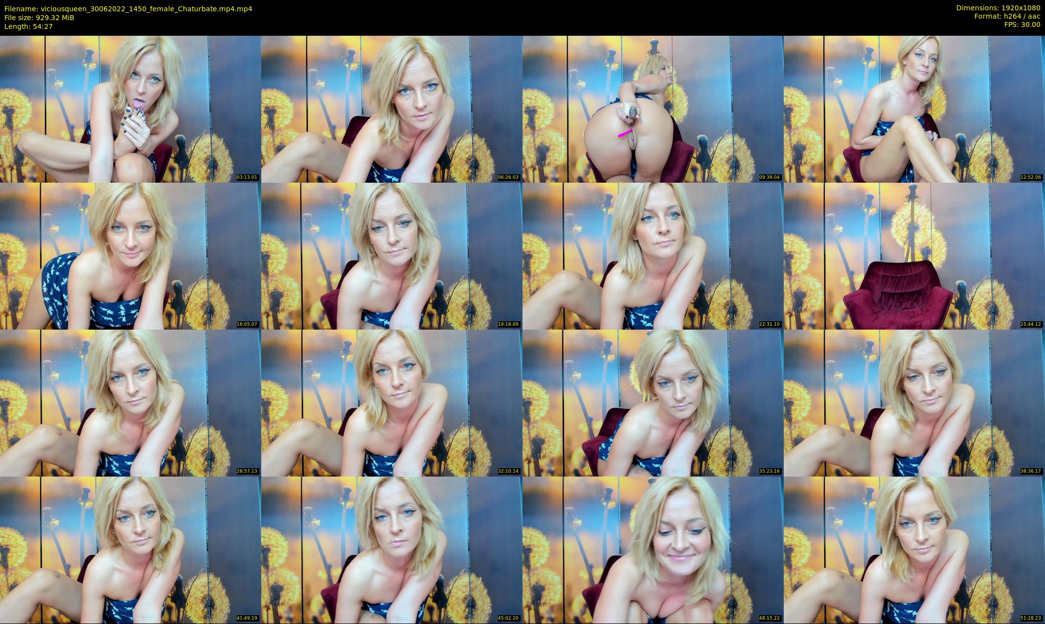 viciousqueen — 55 minute Chaturbate female cam show recording, 1080p, Jun 30, 2022