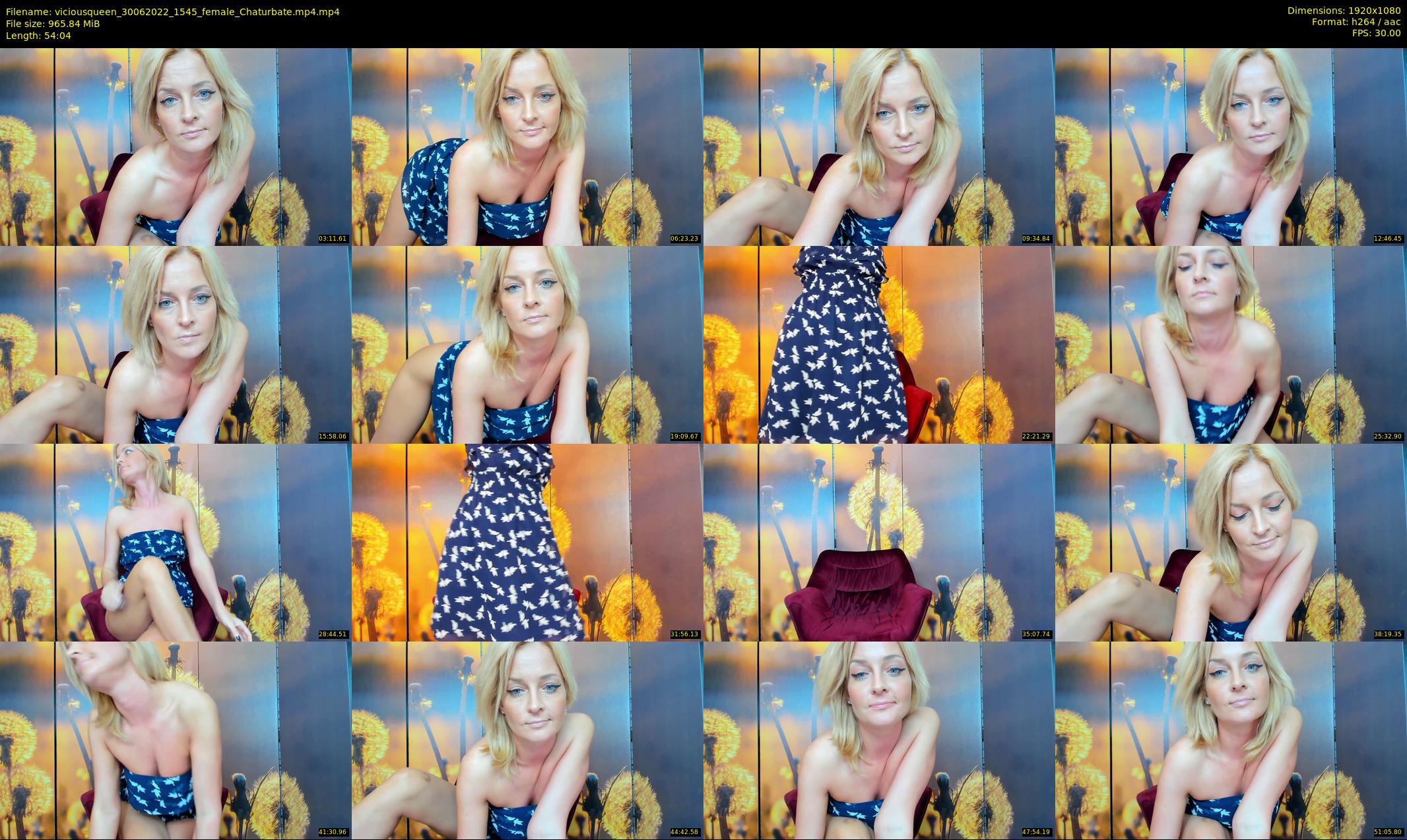 viciousqueen — 55 minute Chaturbate female cam show recording, 1080p, Jun 30, 2022