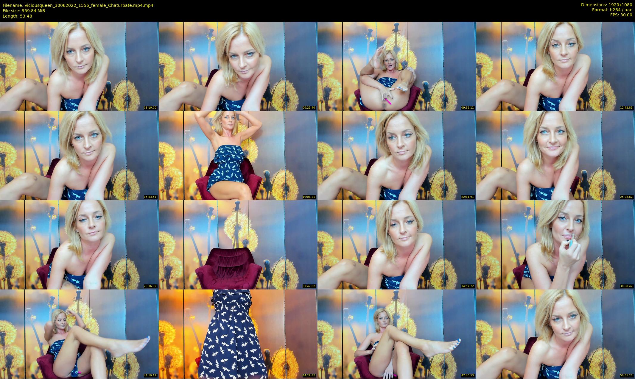 viciousqueen — 54 minute Chaturbate female cam show recording, 1080p, Jun 30, 2022