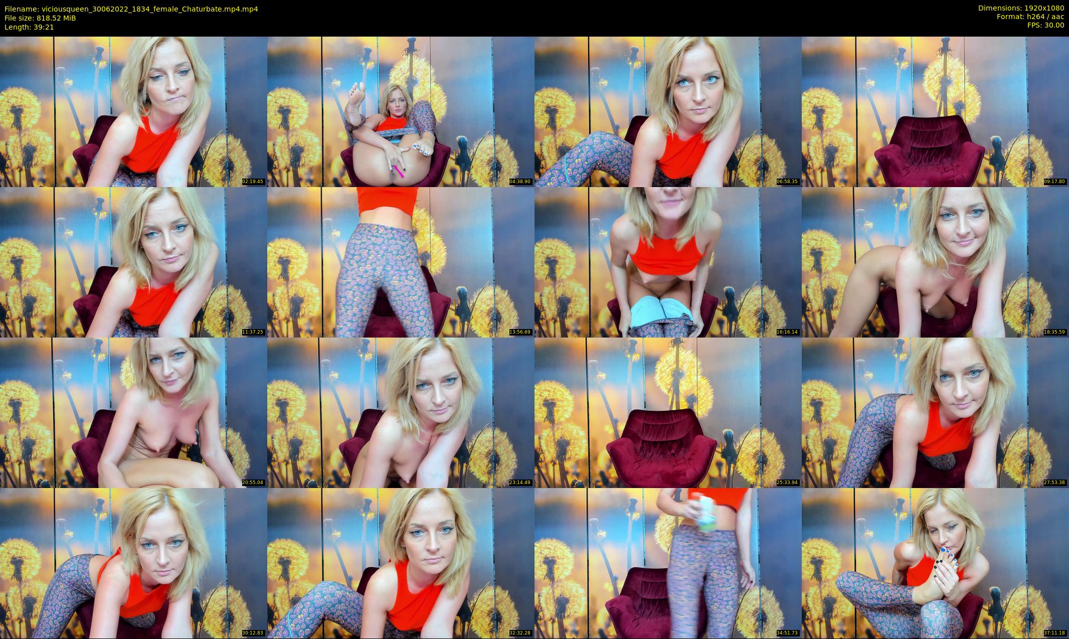 viciousqueen — 40 minute Chaturbate female cam show recording, 1080p, Jun 30, 2022