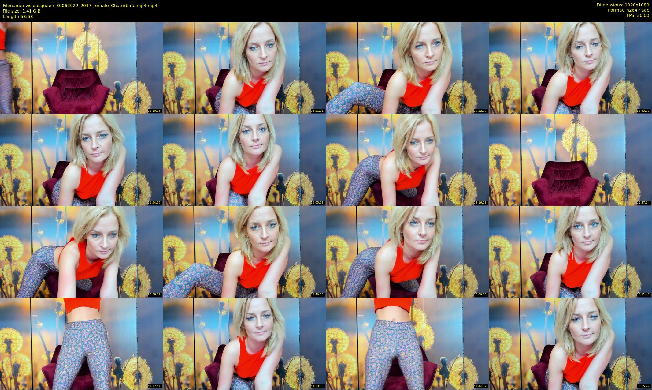 viciousqueen — 54 minute Chaturbate female cam show recording, 1080p, Jun 30, 2022