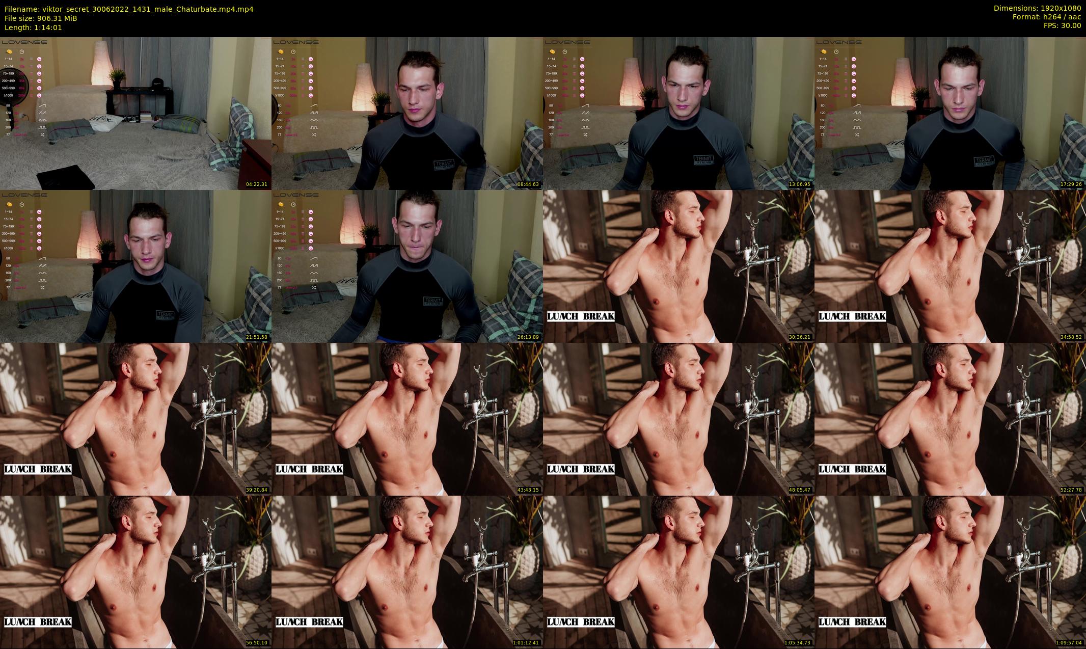 viktor_secret — 75 minute Chaturbate male cam show recording, 1080p, Jun 30, 2022