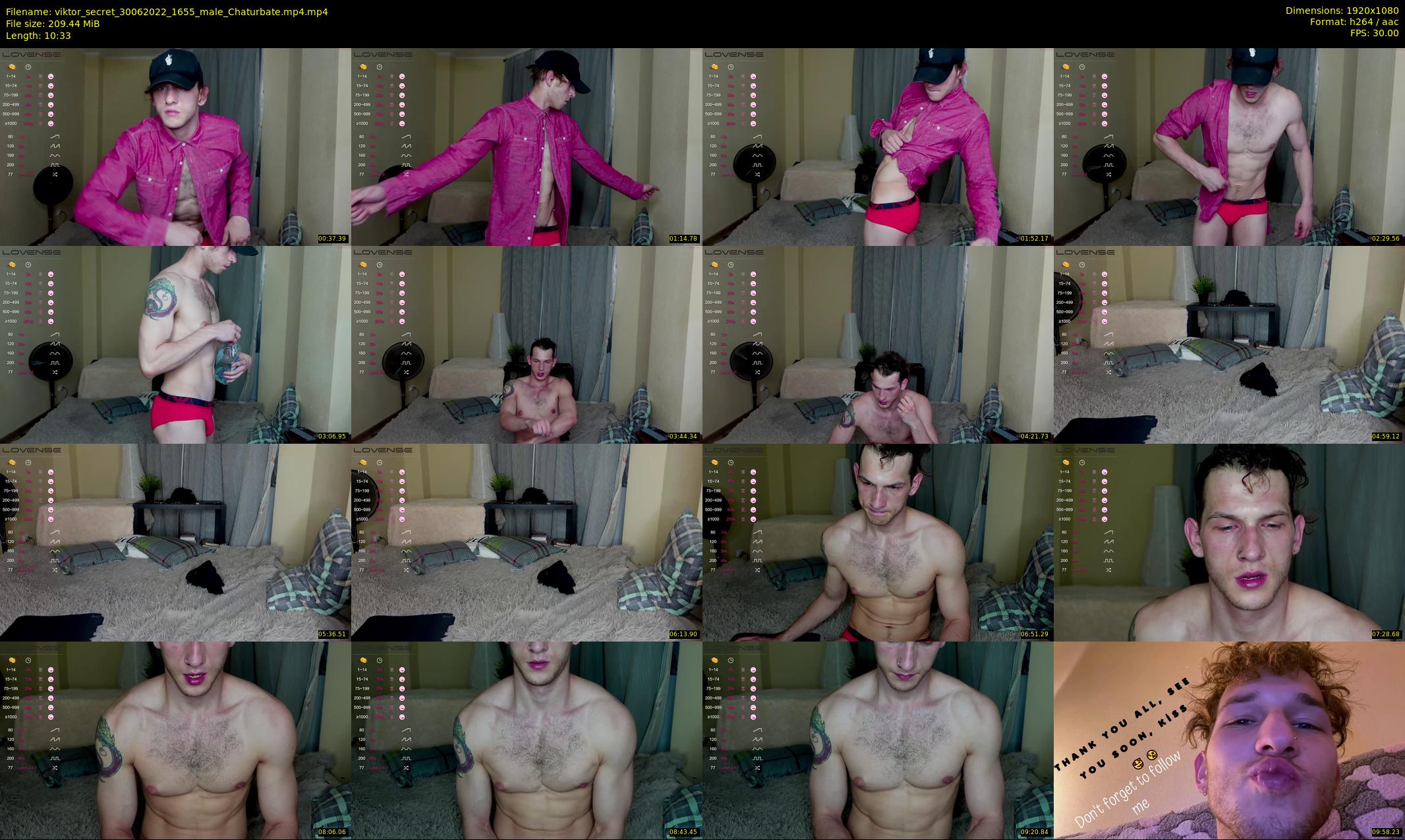 viktor_secret — 11 minute Chaturbate male cam show recording, 1080p, Jun 30, 2022