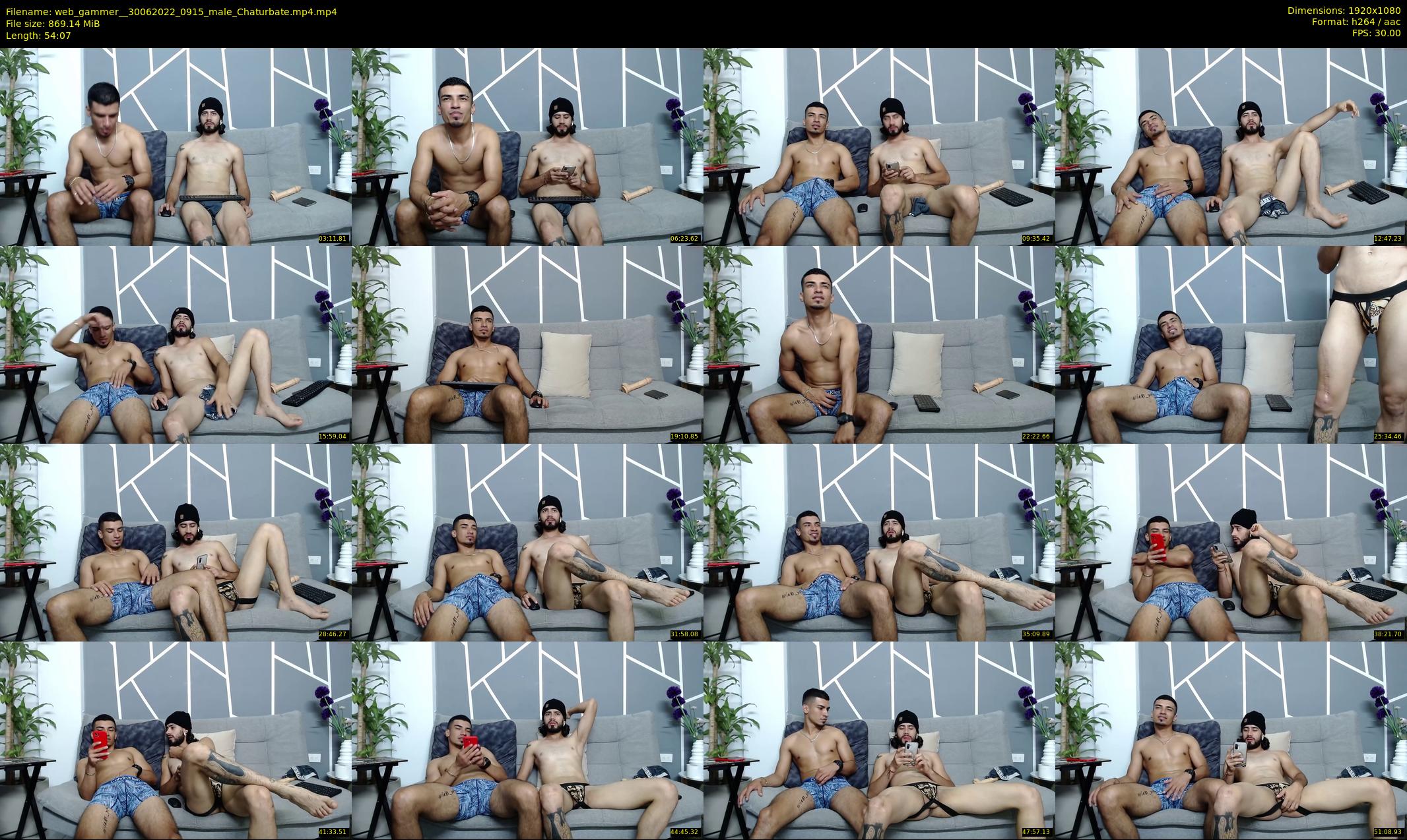 web_gammer_ — 55 minute Chaturbate male cam show recording, 1080p, Jun 30, 2022