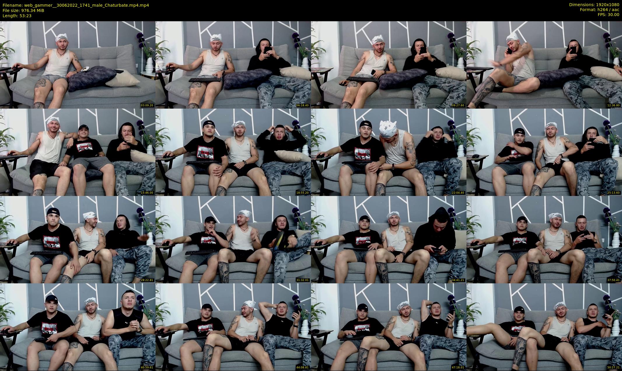 web_gammer_ — 54 minute Chaturbate male cam show recording, 1080p, Jun 30, 2022