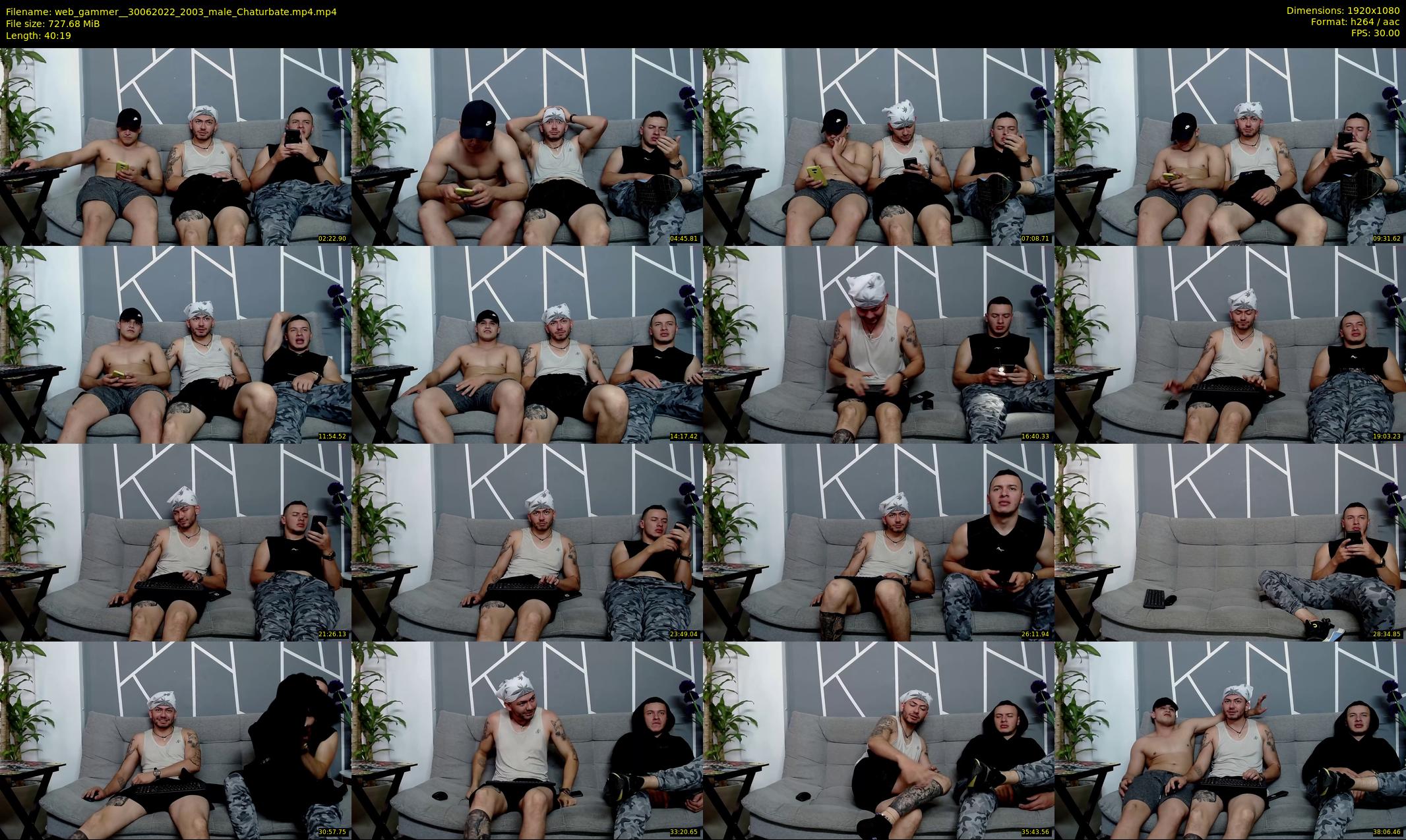 web_gammer_ — 41 minute Chaturbate male cam show recording, 1080p, Jun 30, 2022