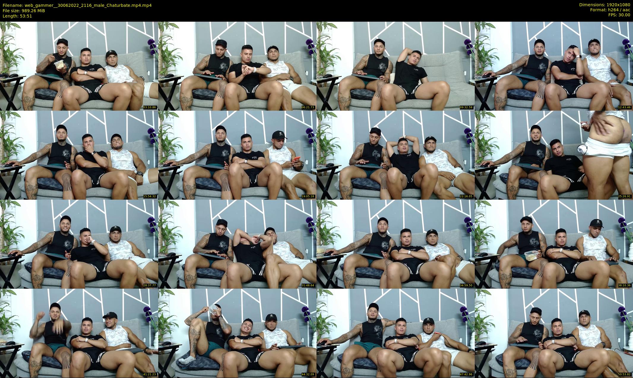 web_gammer_ — 54 minute Chaturbate male cam show recording, 1080p, Jun 30, 2022