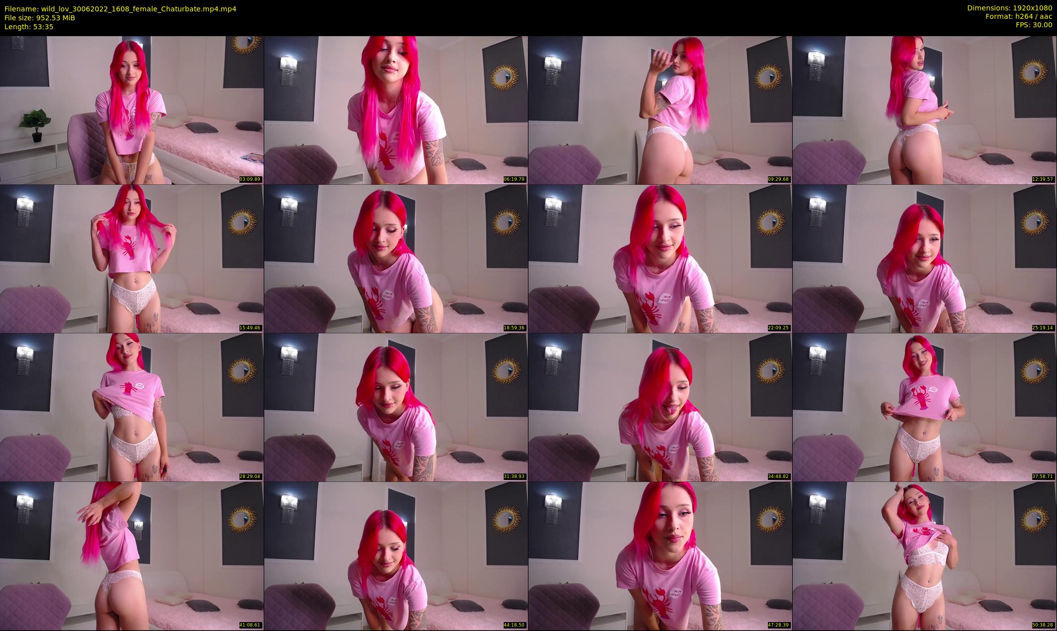 wild_lov — 54 minute Chaturbate female cam show recording, 1080p, Jun 30, 2022