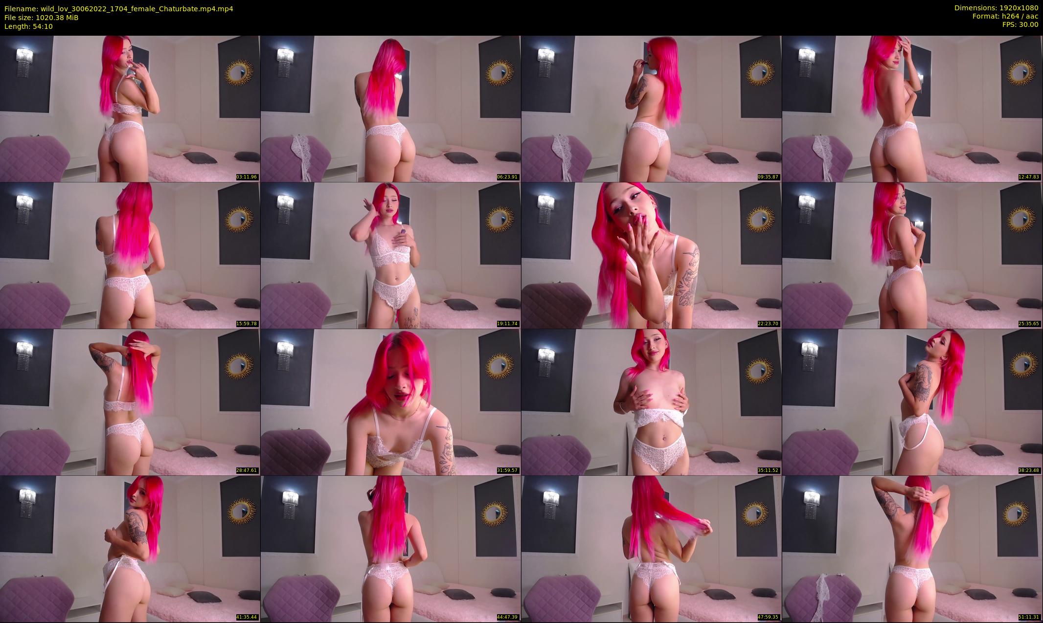 wild_lov — 55 minute Chaturbate female cam show recording, 1080p, Jun 30, 2022