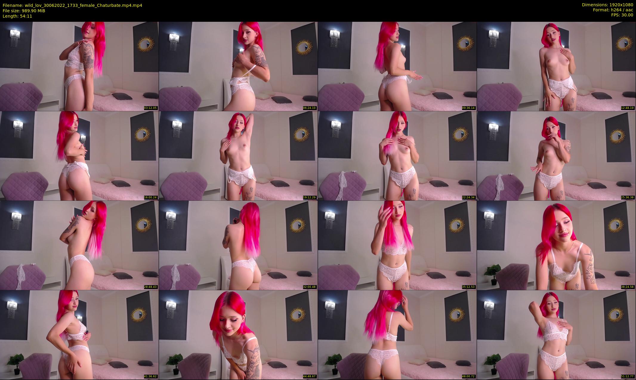 wild_lov — 55 minute Chaturbate female cam show recording, 1080p, Jun 30, 2022