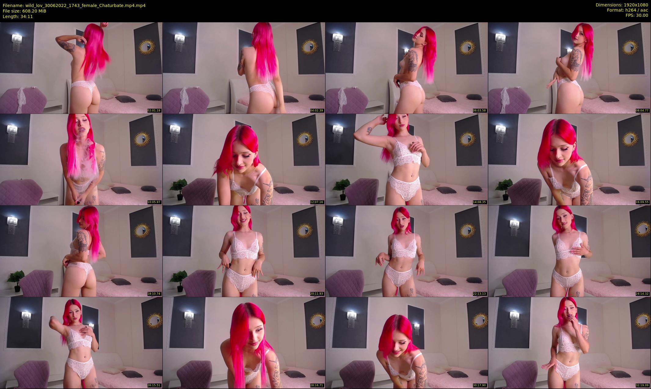 wild_lov — 35 minute Chaturbate female cam show recording, 1080p, Jun 30, 2022