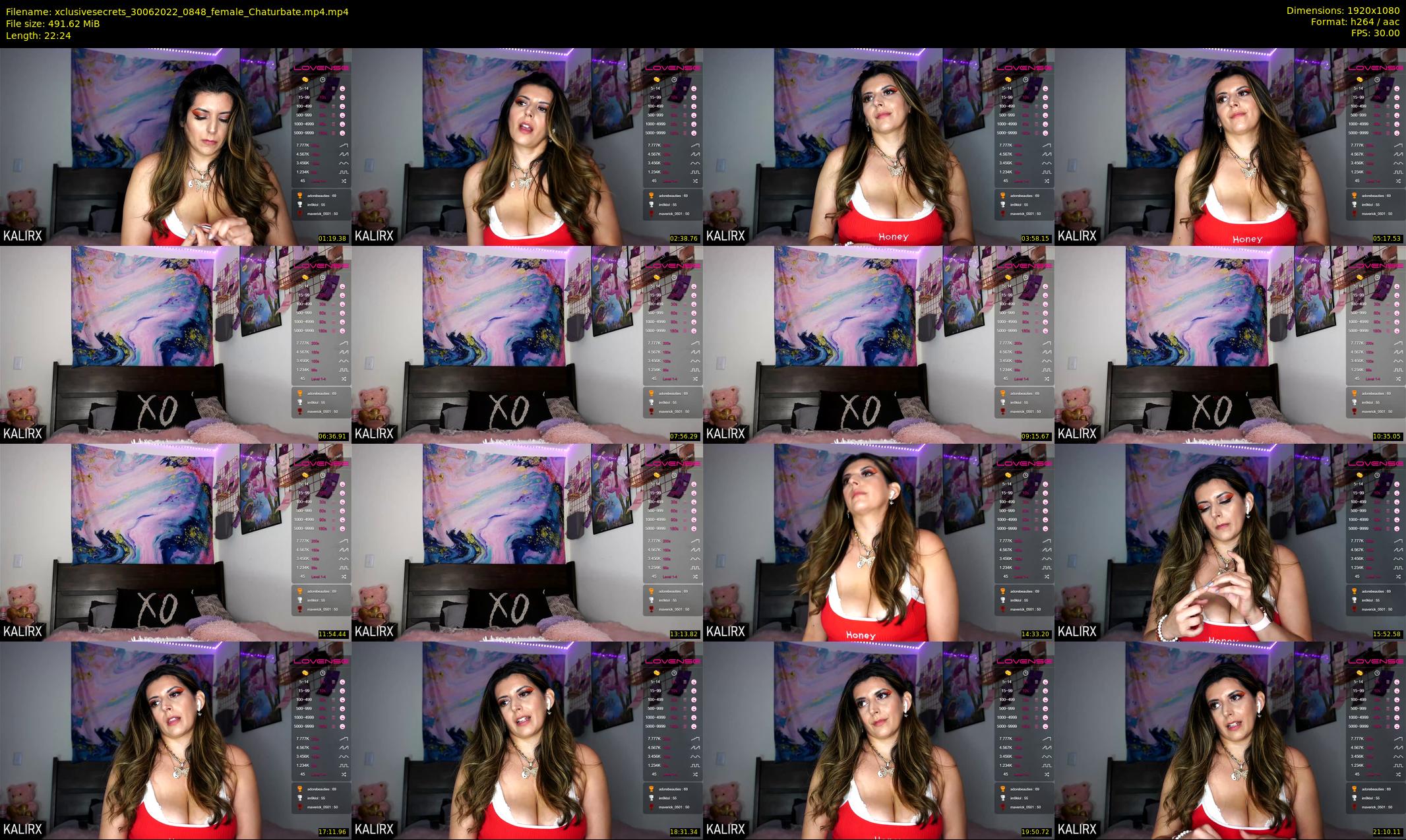 xclusivesecrets — 23 minute Chaturbate female cam show recording, 1080p, Jun 30, 2022