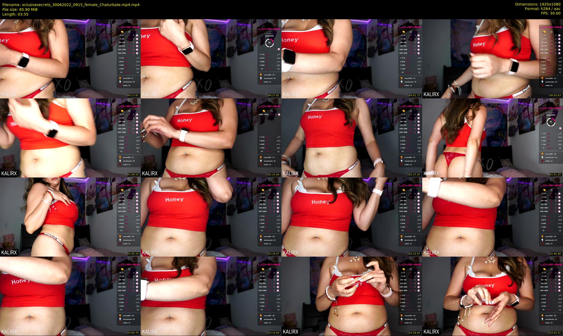 xclusivesecrets — 4 minute Chaturbate female cam show recording, 1080p, Jun 30, 2022