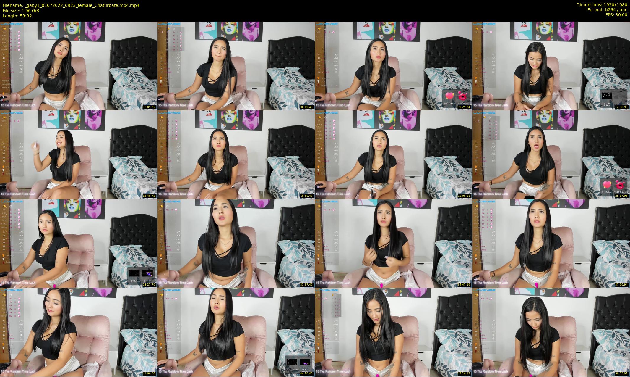 _gaby1 — 54 minute Chaturbate female cam show recording, 1080p, Jul 1, 2022