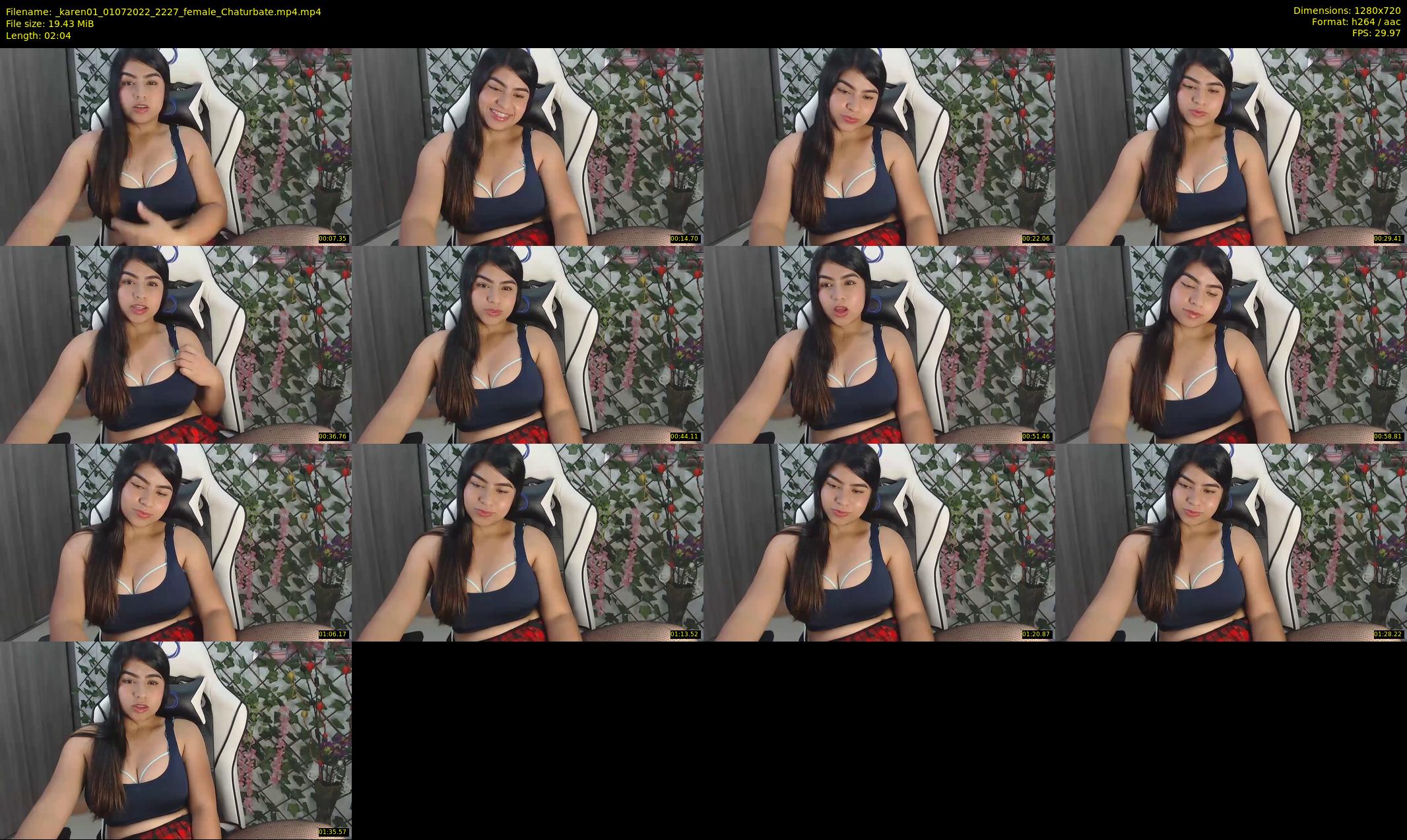 _karen01 — 3 minute Chaturbate female cam show recording, 720p, Jul 1, 2022