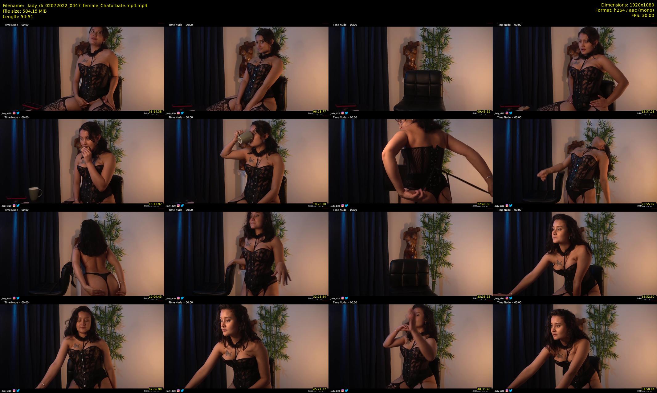 _lady_di — 55 minute Chaturbate female cam show recording, 1080p, Jul 2, 2022