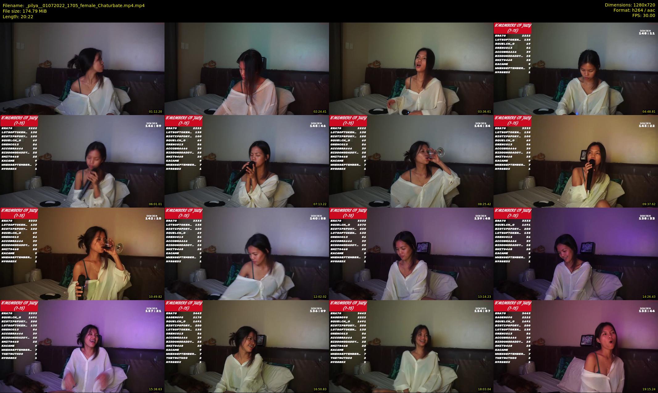 _pilya_ — 21 minute Chaturbate female cam show recording, 720p, Jul 1, 2022