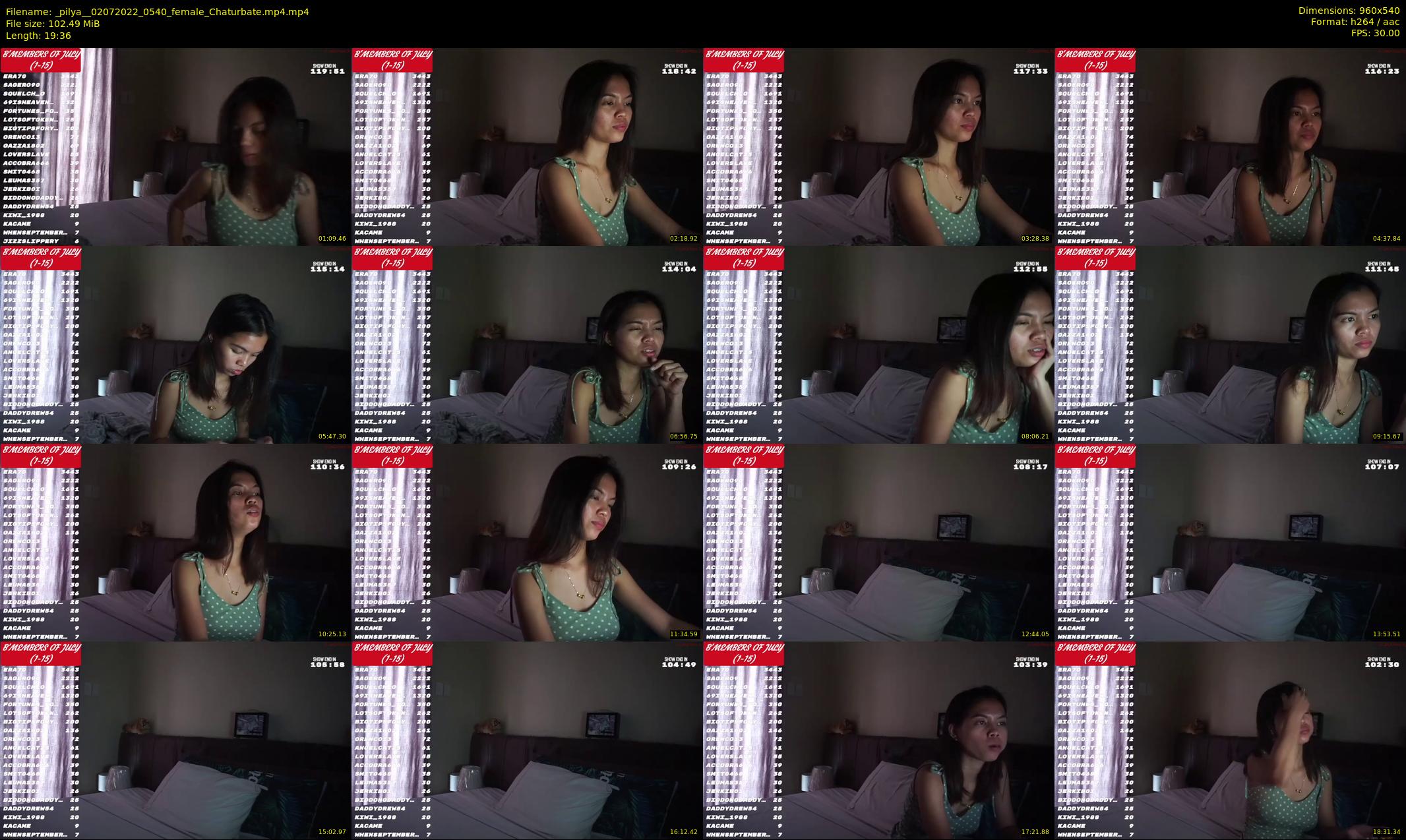 _pilya_ — 20 minute Chaturbate female cam show recording, 480p, Jul 2, 2022