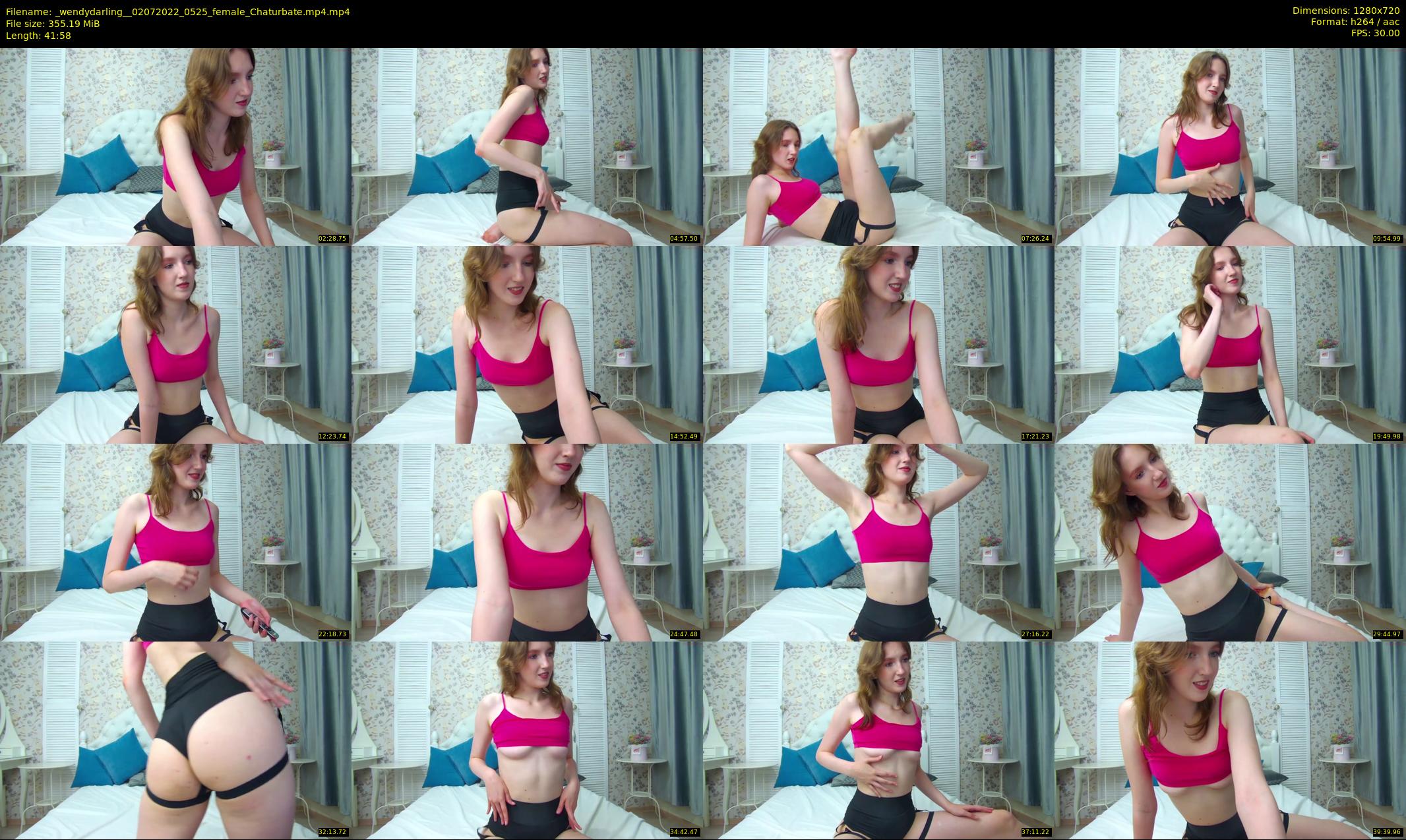 _wendydarling_ — 42 minute Chaturbate female cam show recording, 720p, Jul 2, 2022