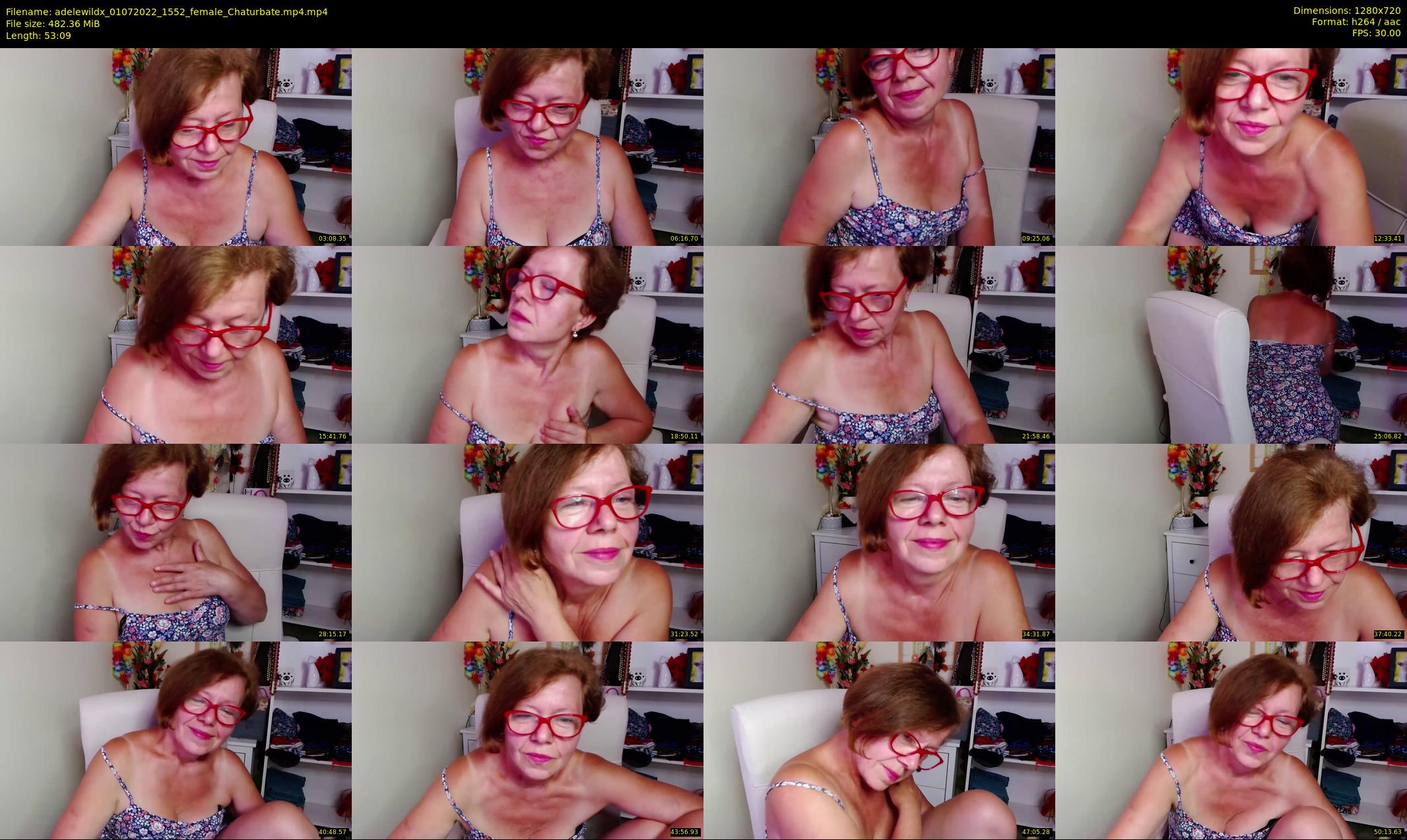 adelewildx — 54 minute Chaturbate female cam show recording, 720p, Jul 1, 2022