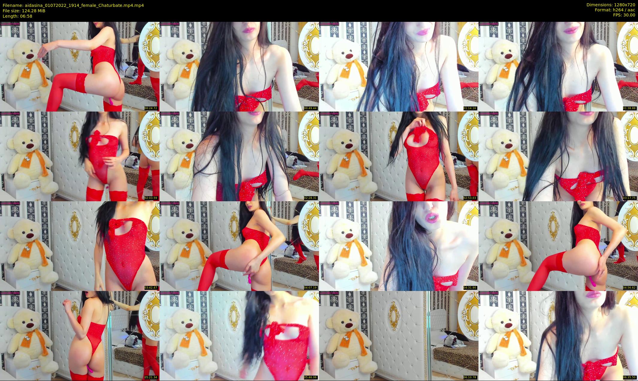 aidasina — 7 minute Chaturbate female cam show recording, 720p, Jul 1, 2022