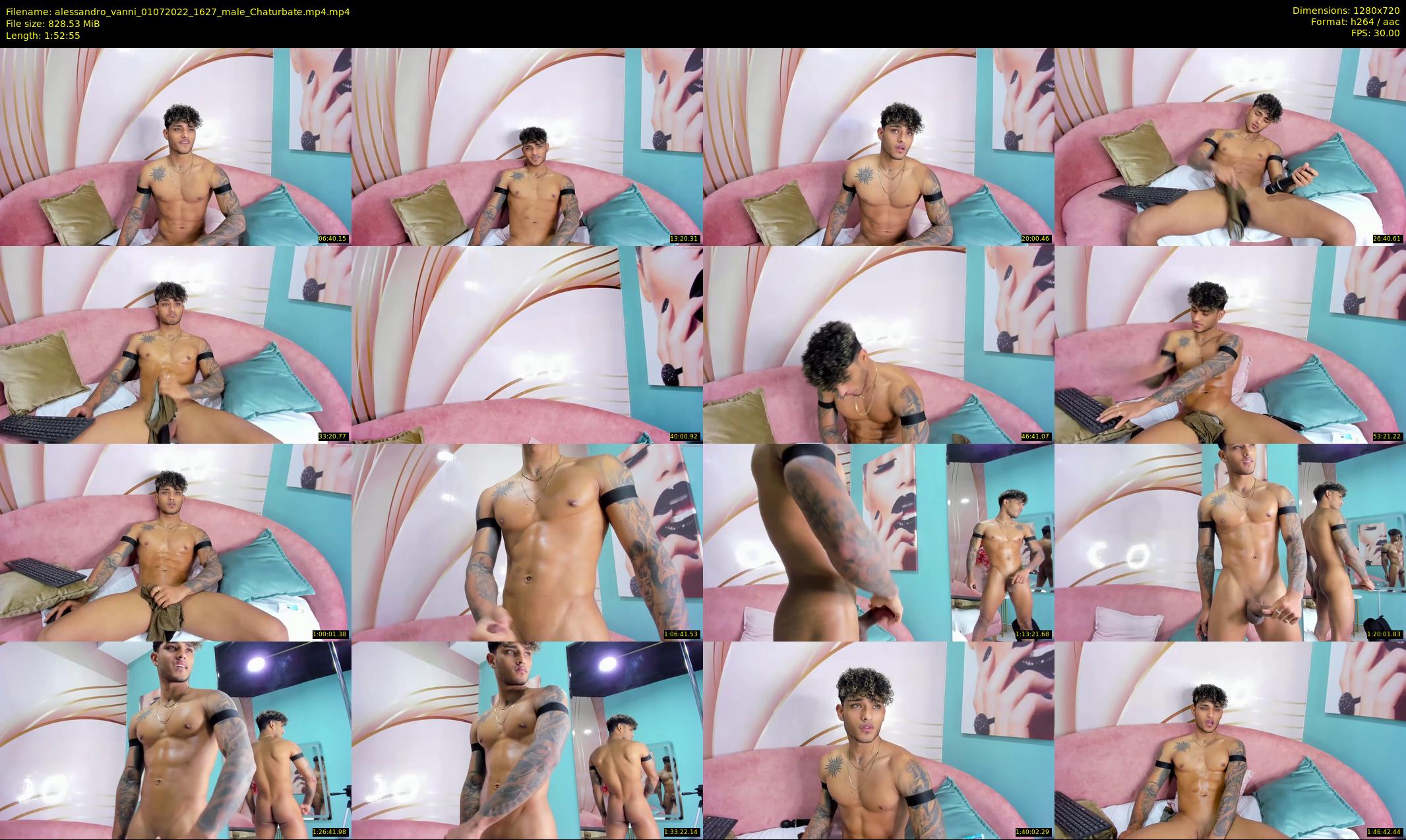 alessandro_vanni — 113 minute Chaturbate male cam show recording, 720p, Jul 1, 2022