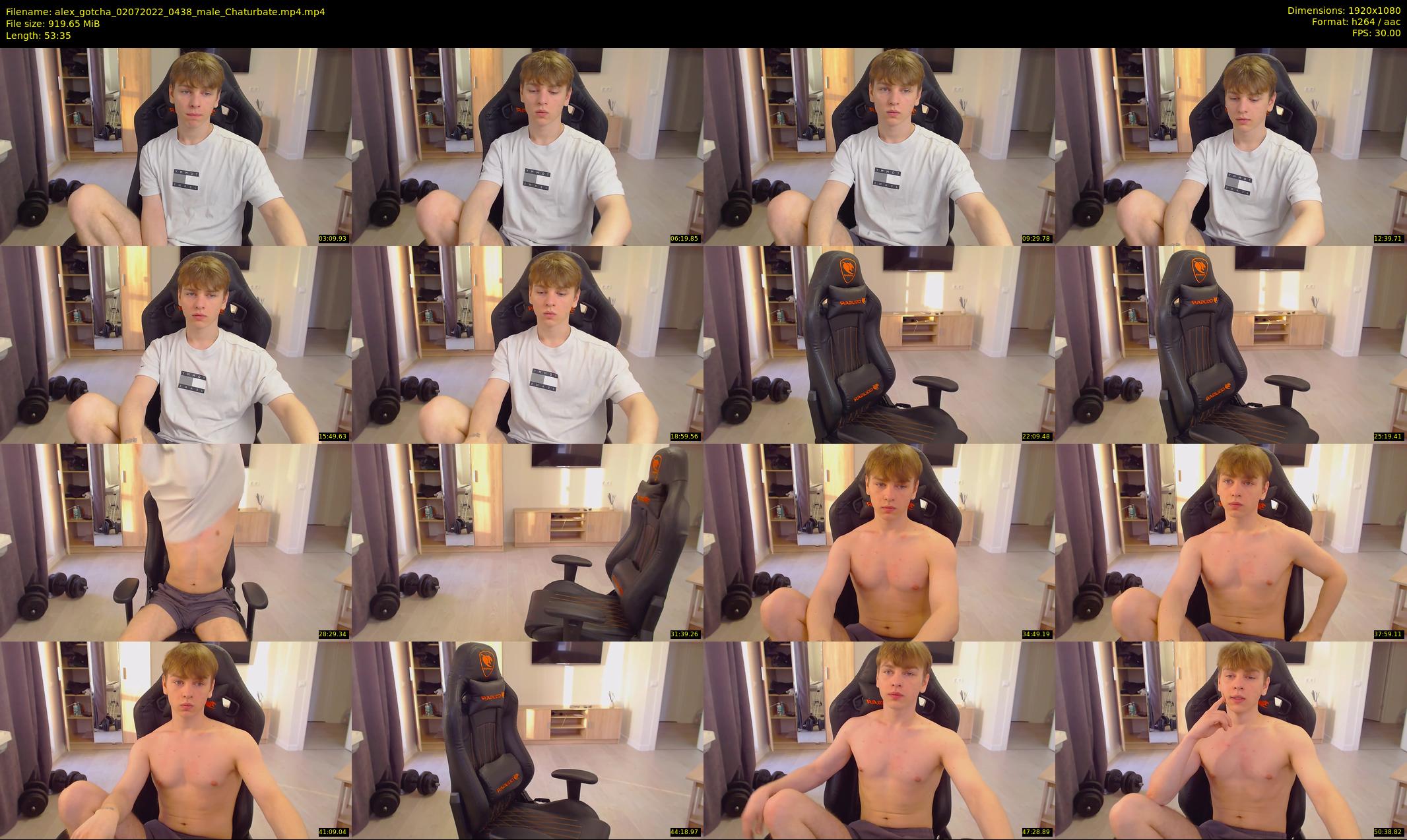 alex_gotcha — 54 minute Chaturbate male cam show recording, 1080p, Jul 2, 2022