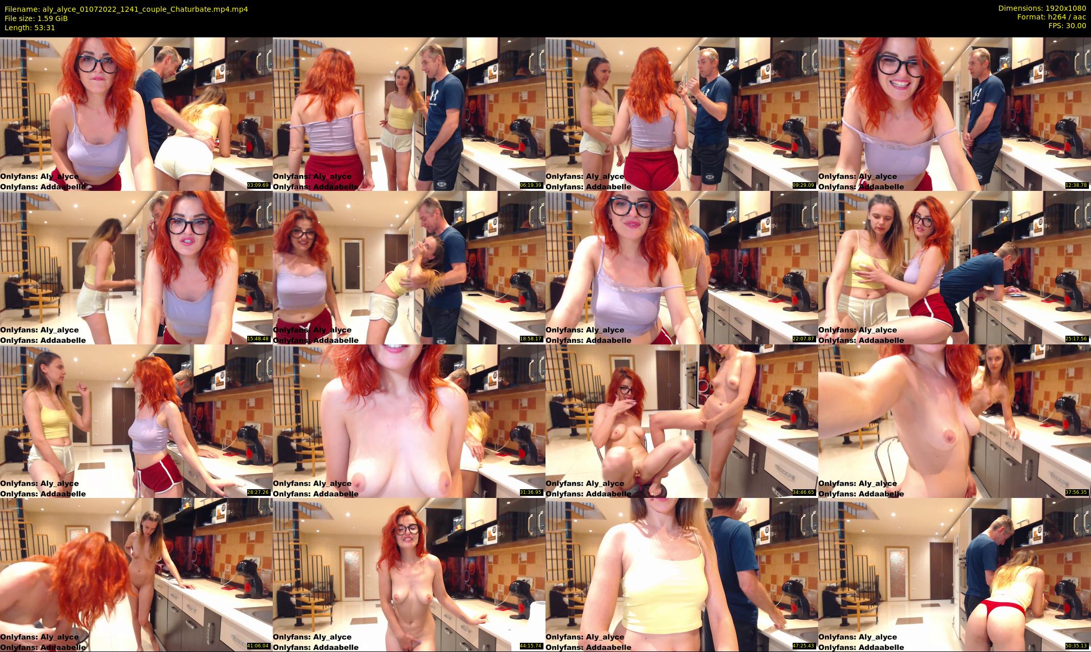 aly_alyce — 54 minute Chaturbate female cam show recording, 1080p, Jul 1, 2022